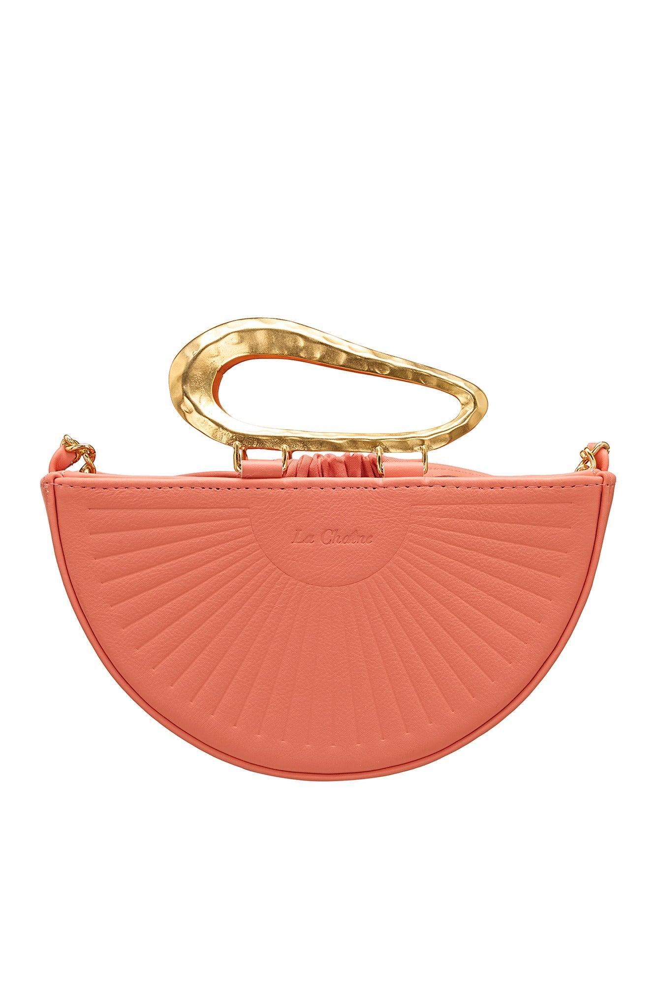 LA CHAINE DAPHNE BAG CORAL