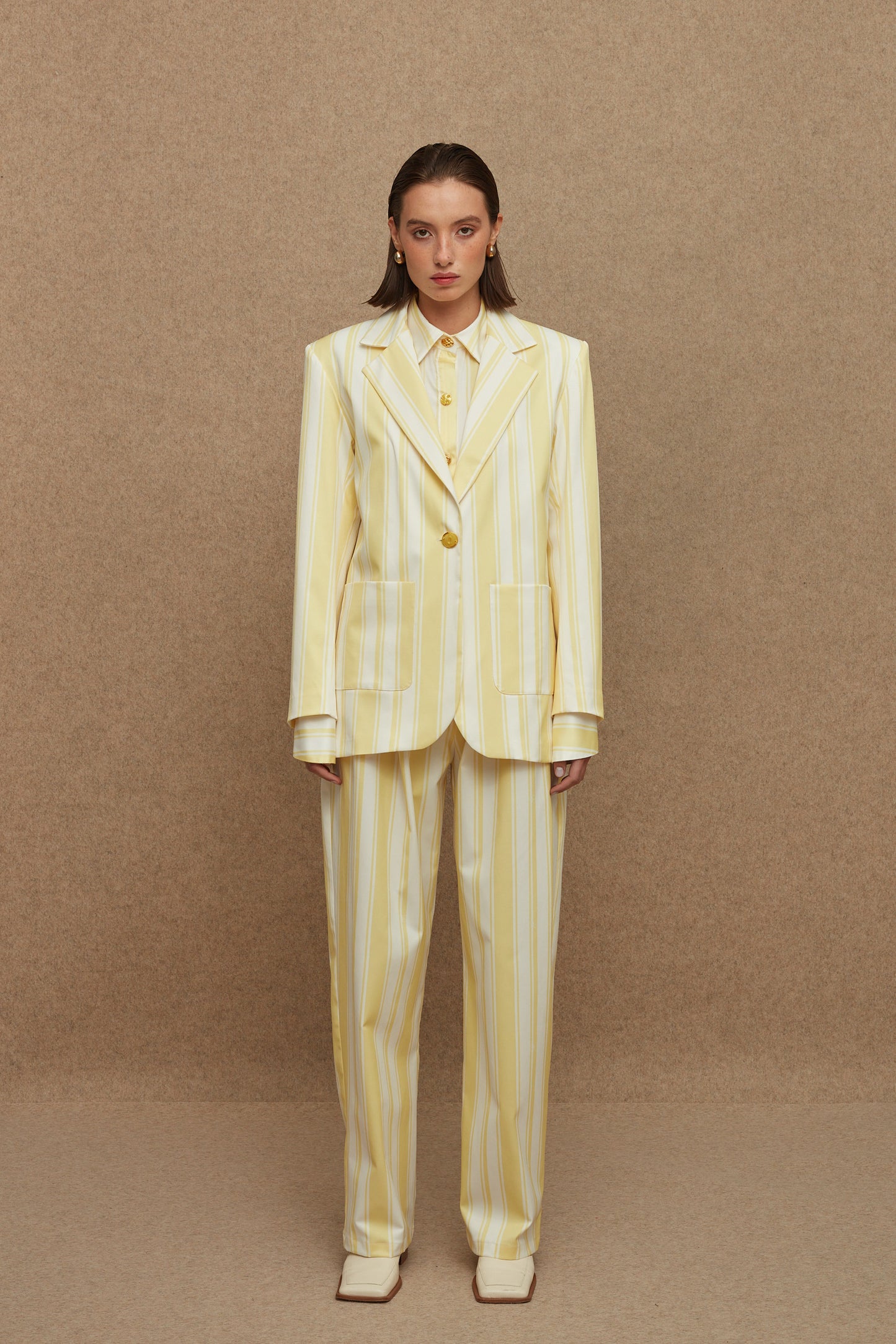 LA CHAINE KARMA BLAZER YELLOW
