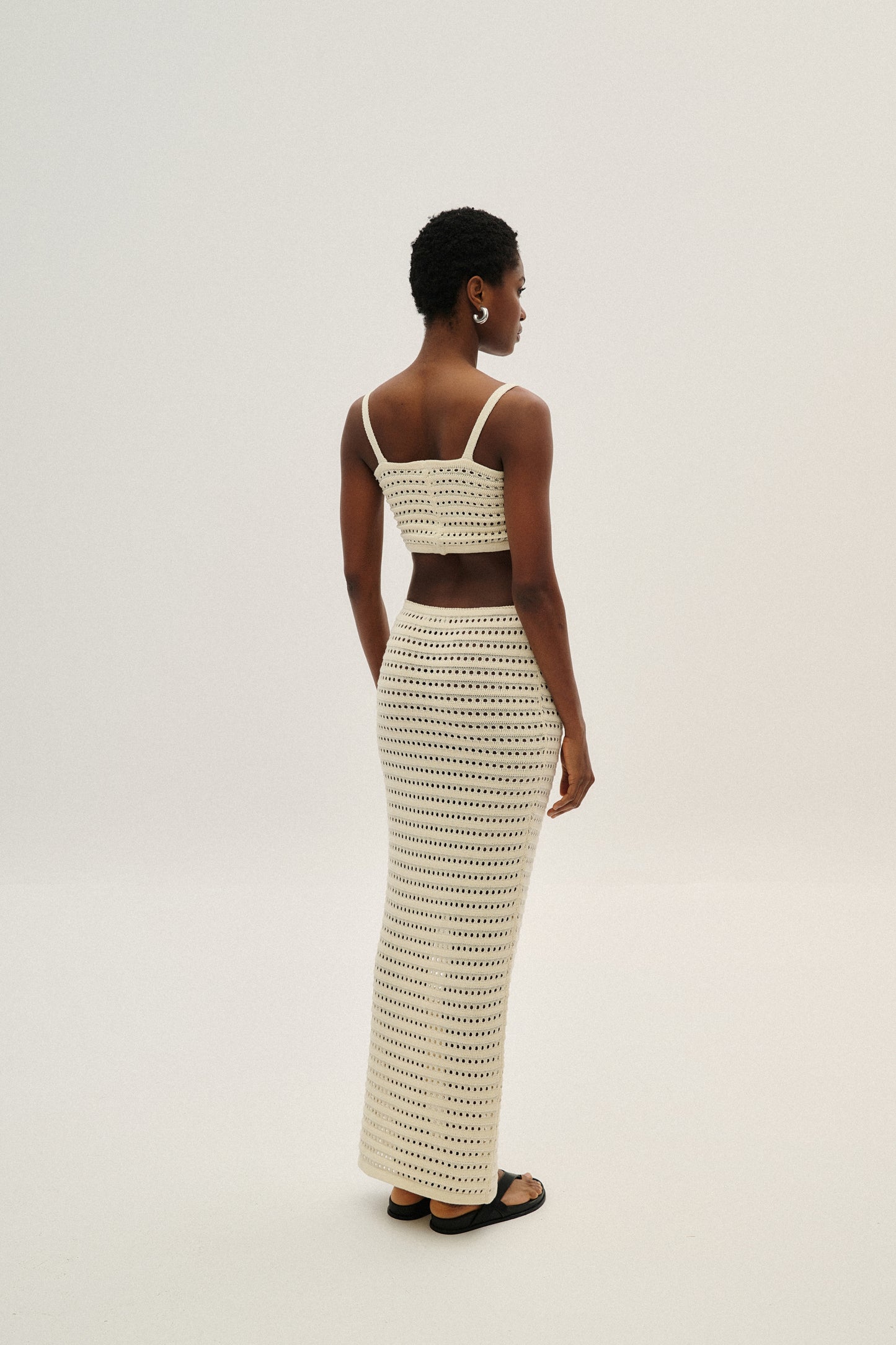 COMBOS MAXI SKIRT ECRU