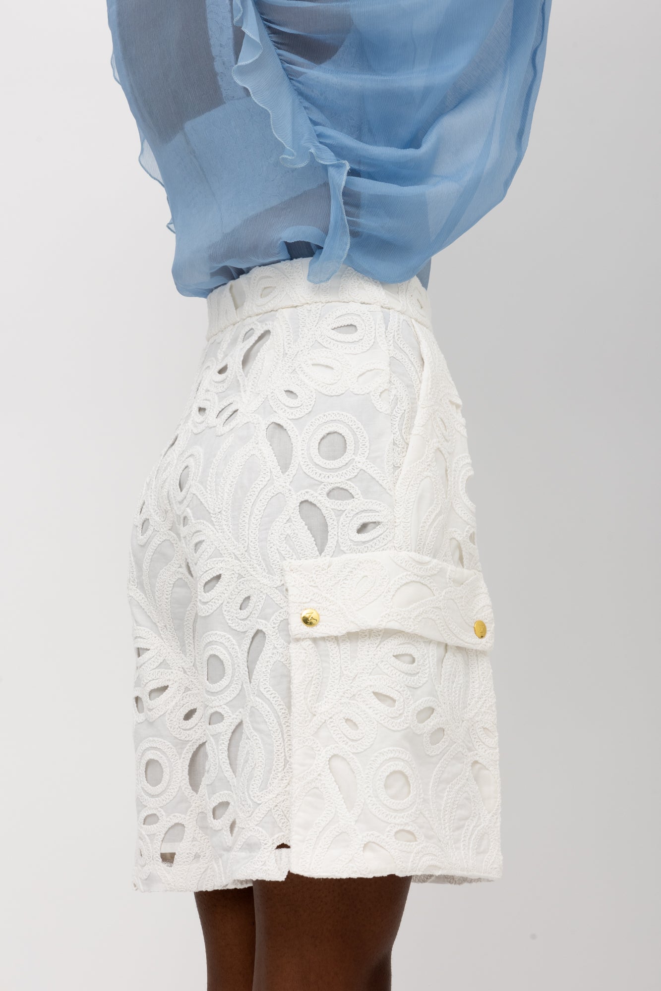 MALLORY IMARA SHORTS WHITE