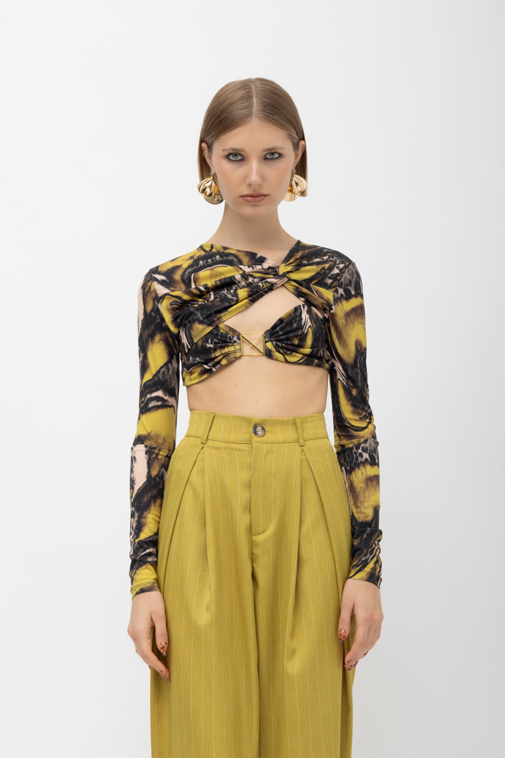 MALLORY NULU LIME PANTS