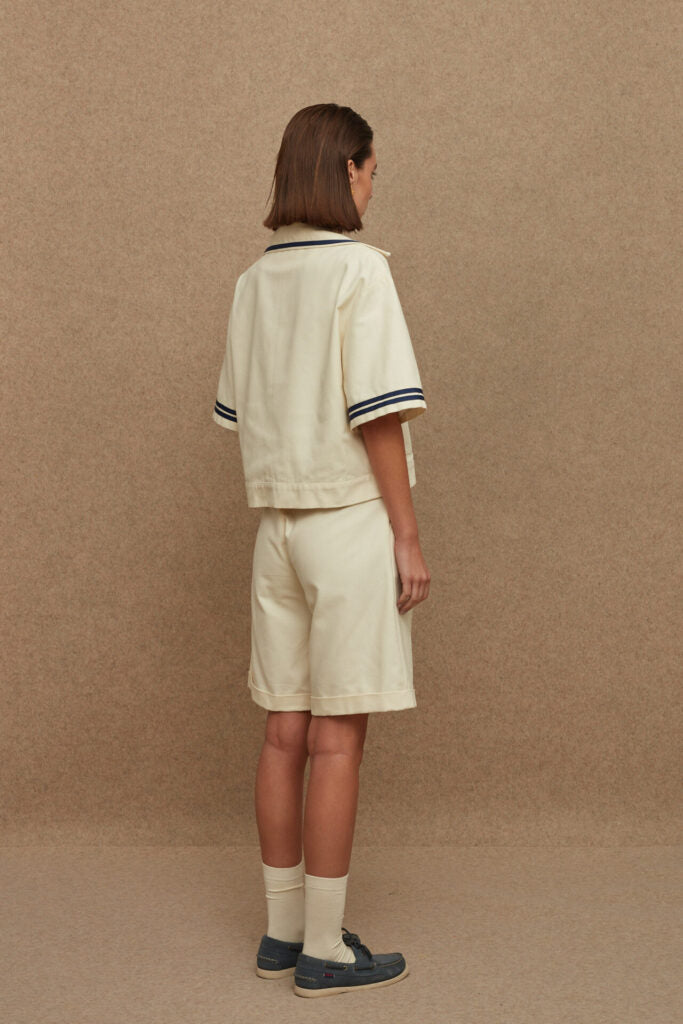 LA CHAINE PARELTHON SHORTS CREME