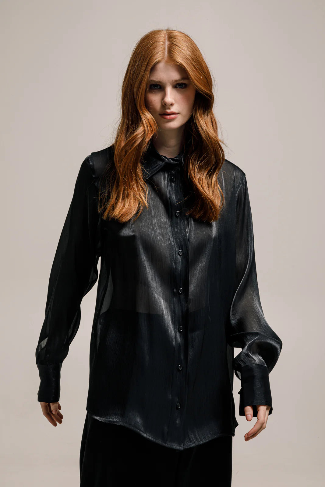 OLINA SHIRT BLACK THE JERKINS