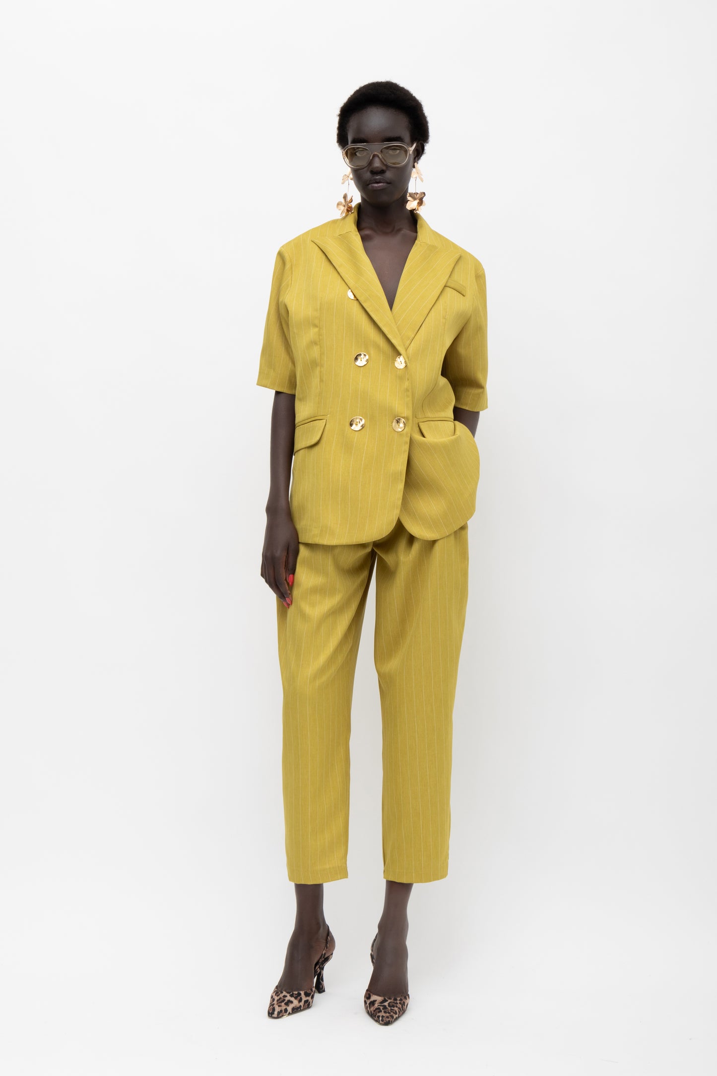 MALLORY NULU LIME PANTS