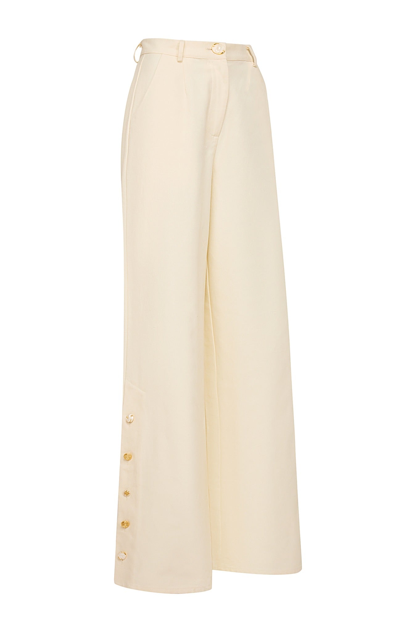LA CHAINE FLEVA PANT ECRU