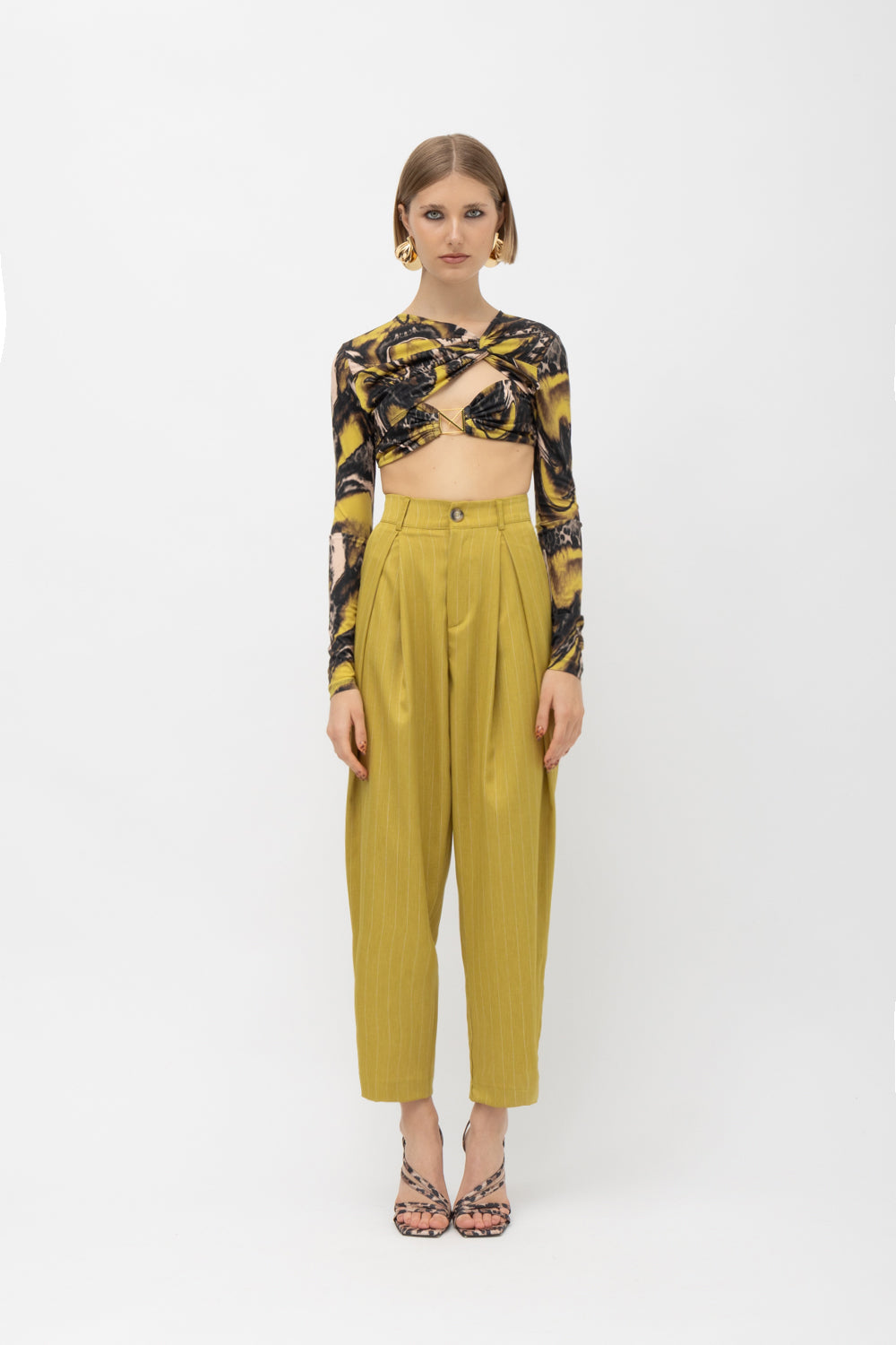MALLORY NULU LIME PANTS