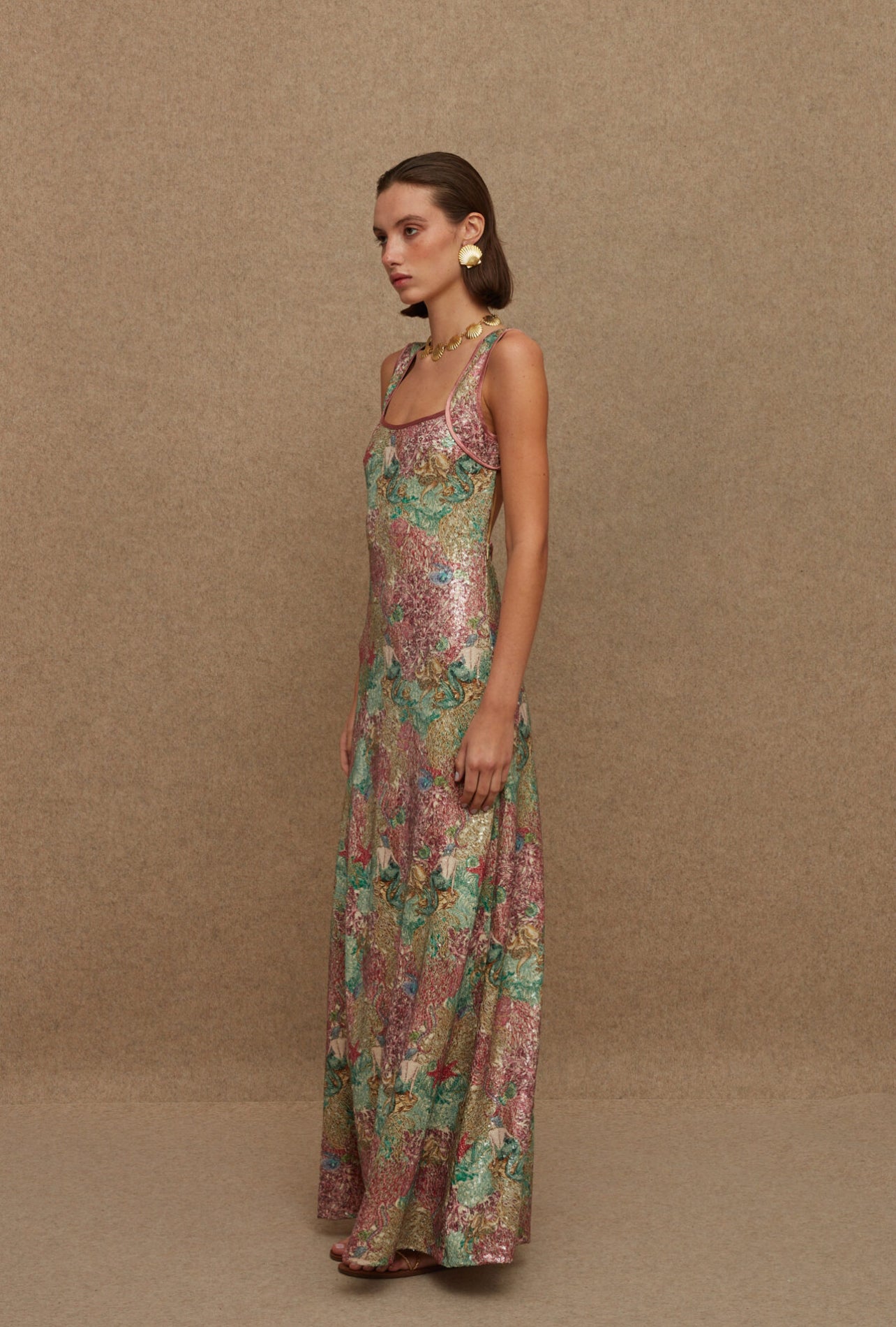 LA CHAINE PATHOS DRESS MERMAID MAXI