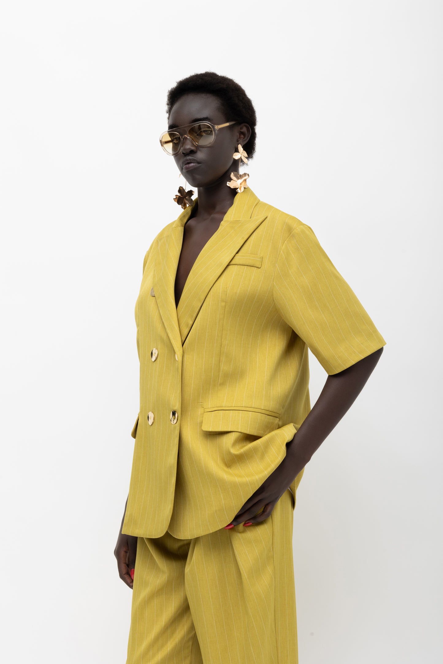MALLORY KIBOKO LIME BLAZER