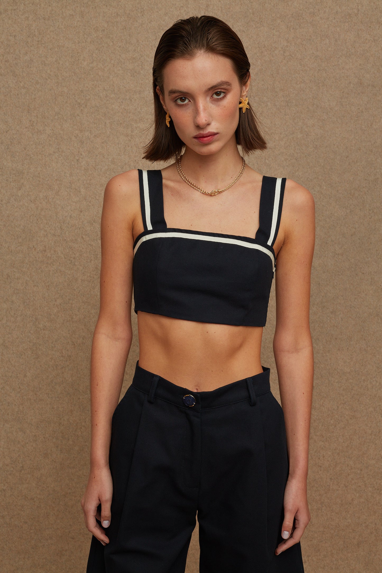 LA CHAINE PARELTHON TOP BLUE