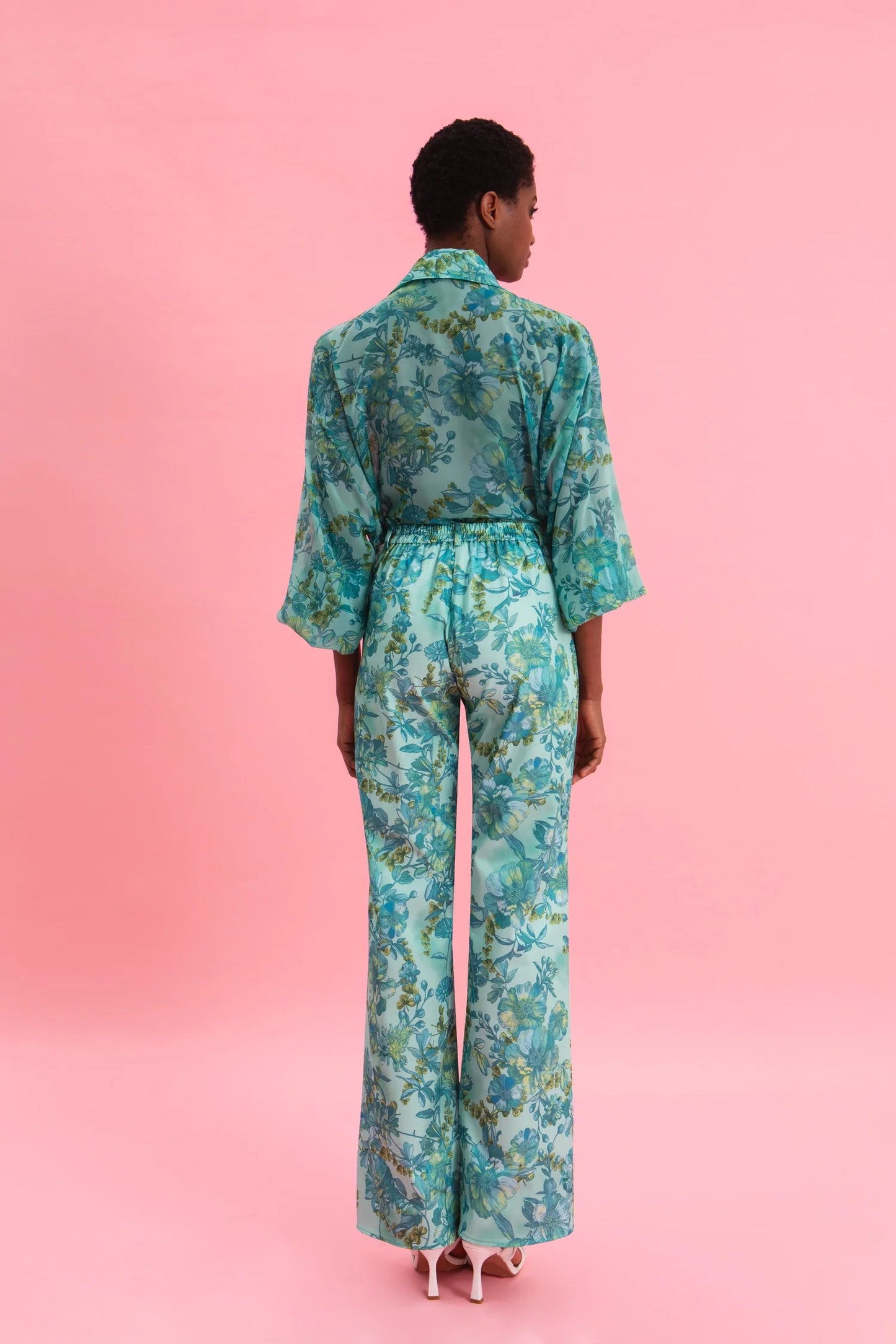 EVELEYA BOTANICAL BREEZE 100% COTTON PANTS