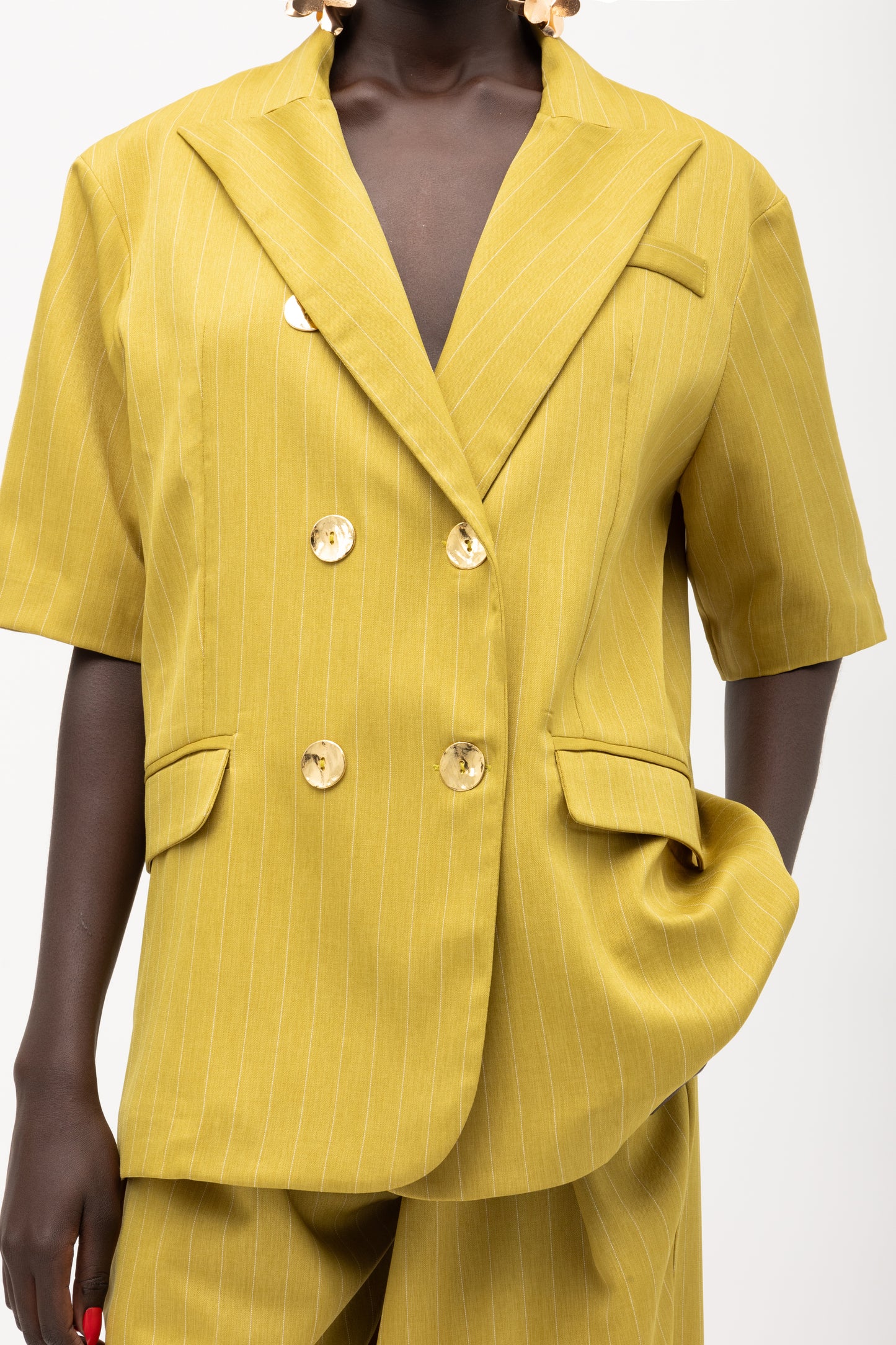 MALLORY KIBOKO LIME BLAZER