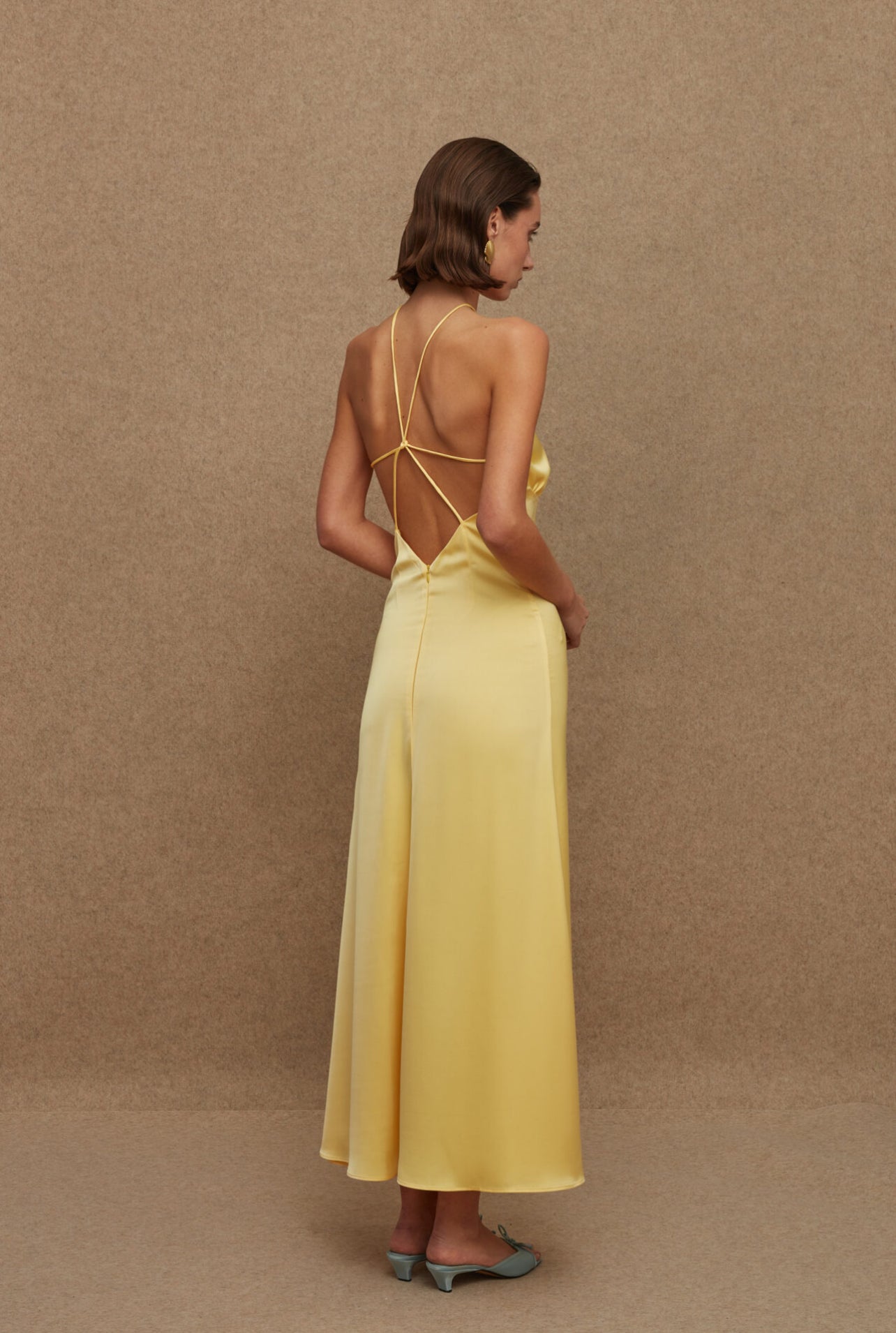 LA CHAINE EXOTIC DRESS LIGHT YELLOW