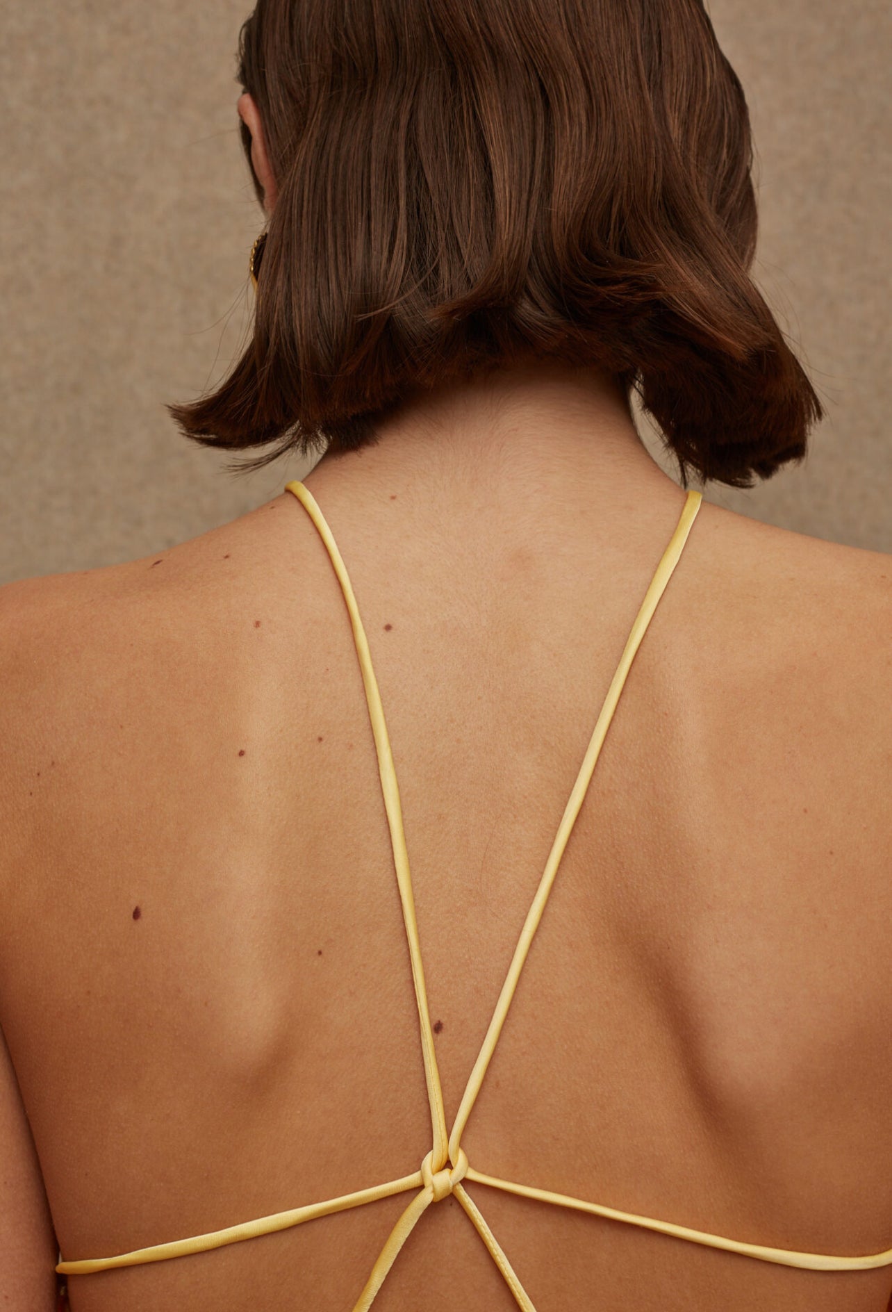 LA CHAINE EXOTIC DRESS LIGHT YELLOW