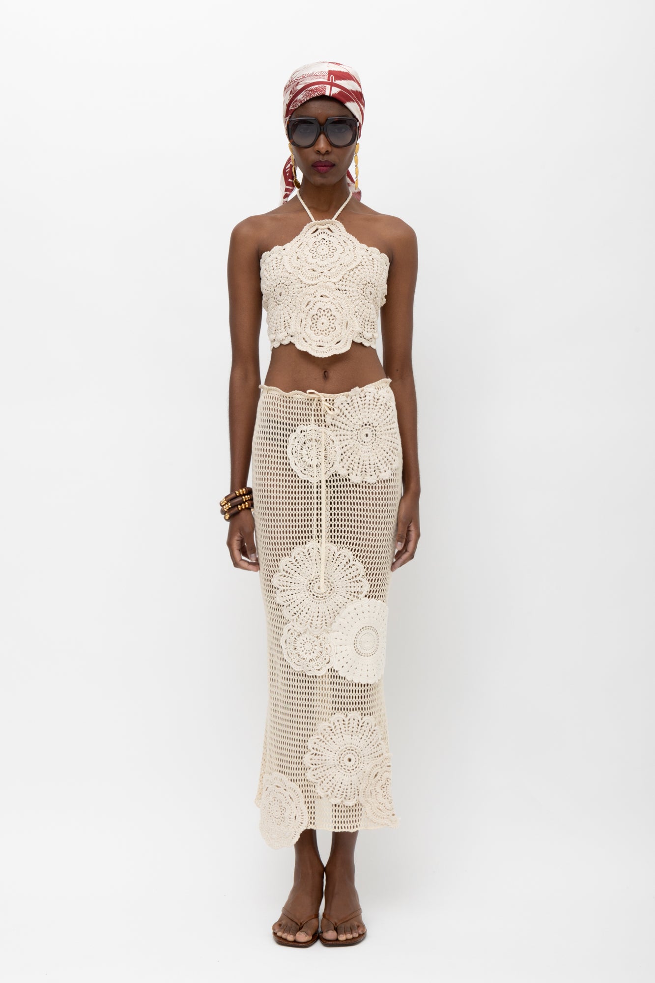 MALLORY AMANI BEIGE TOP
