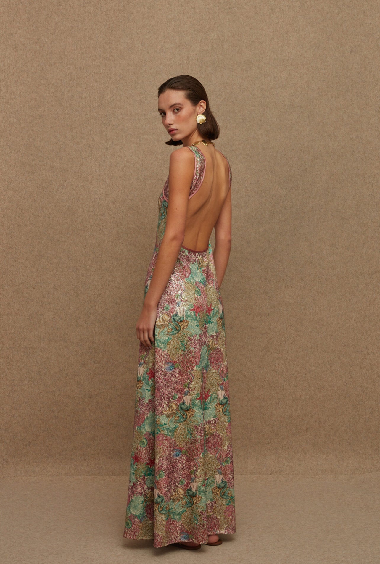 LA CHAINE PATHOS DRESS MERMAID MAXI