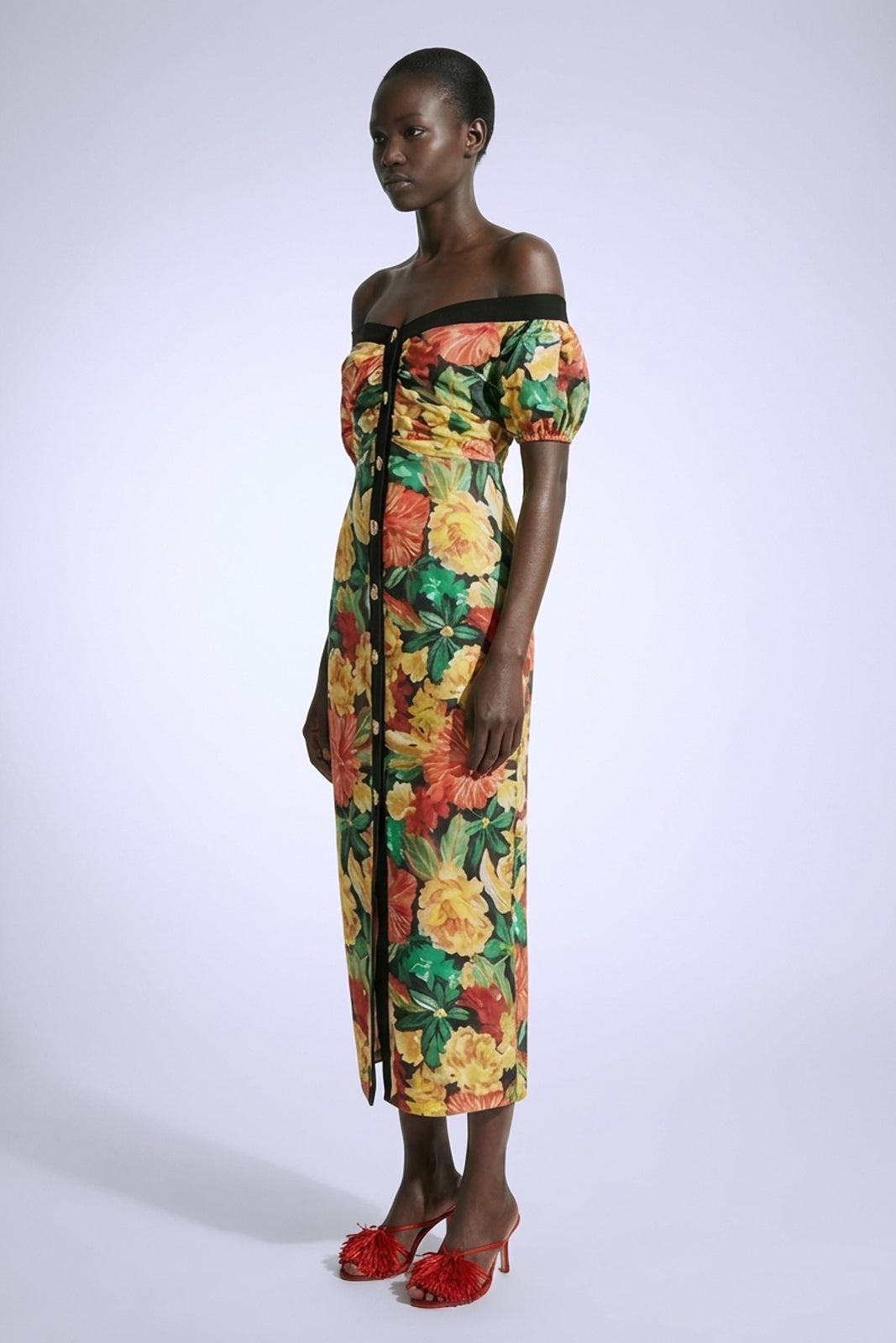 MALLORY SAMBA FLORAL DRESS
