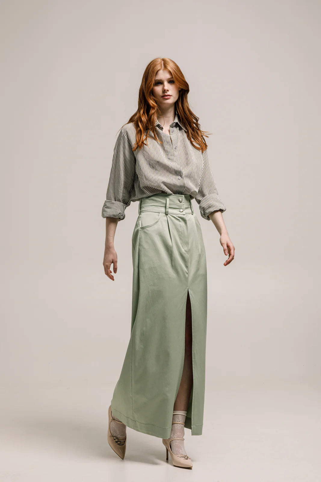 NADRA SKIRT MINT THE JERKINS