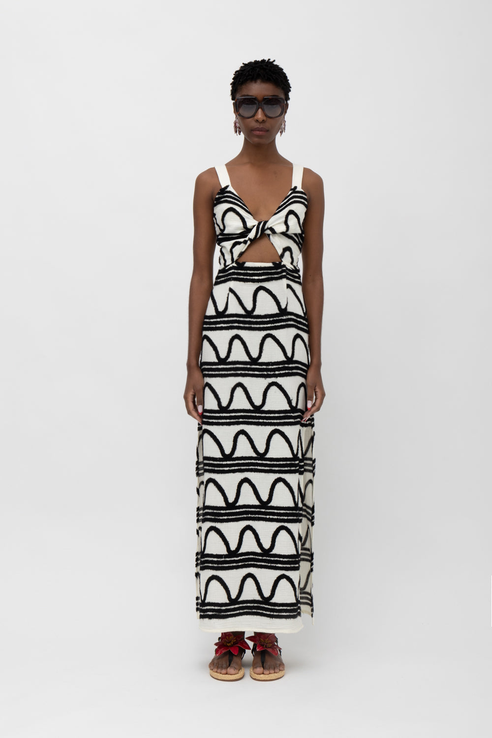 MALLORY KAYA B&W DRESS
