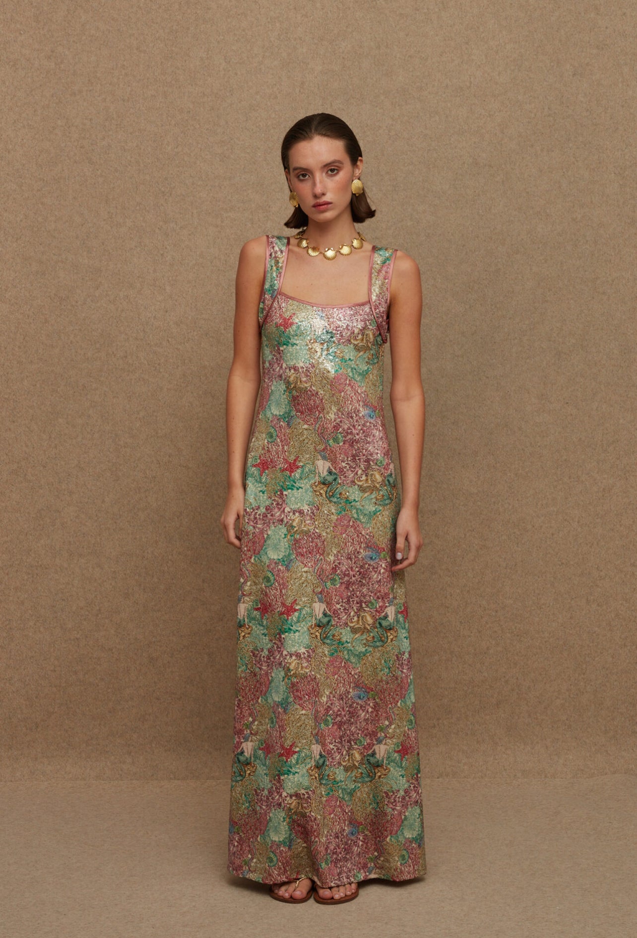 LA CHAINE PATHOS DRESS MERMAID MAXI
