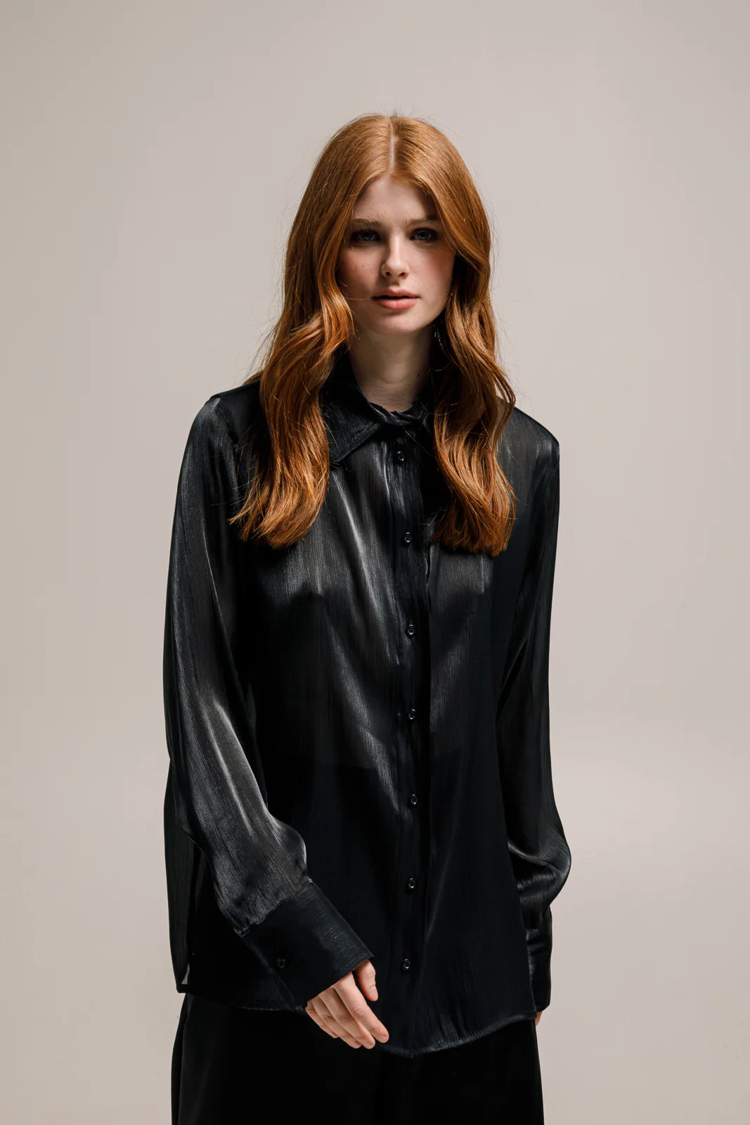 OLINA SHIRT BLACK THE JERKINS