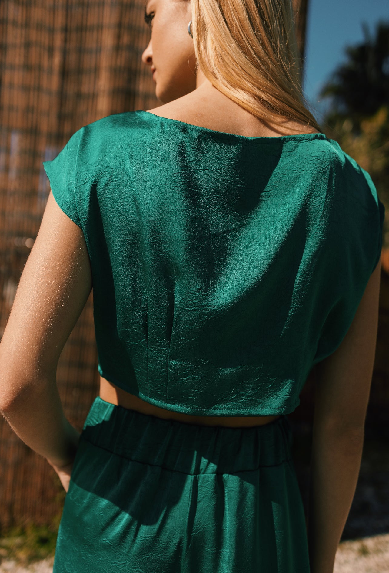 AITHERAS TAHITI CROPPED SHIRT