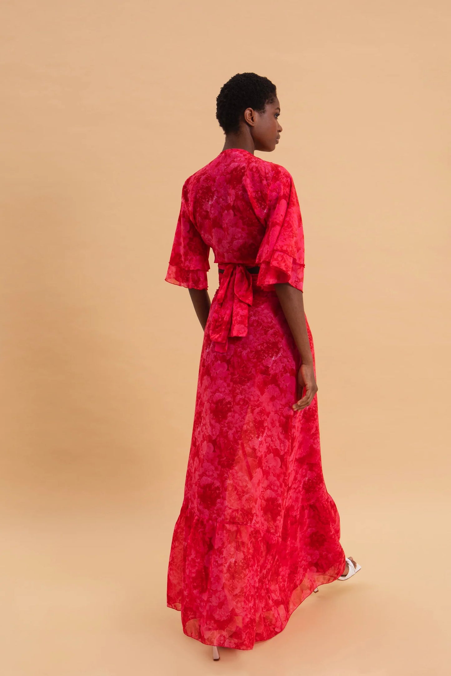 EVELEYA RUBY ROSE WRAP TOP