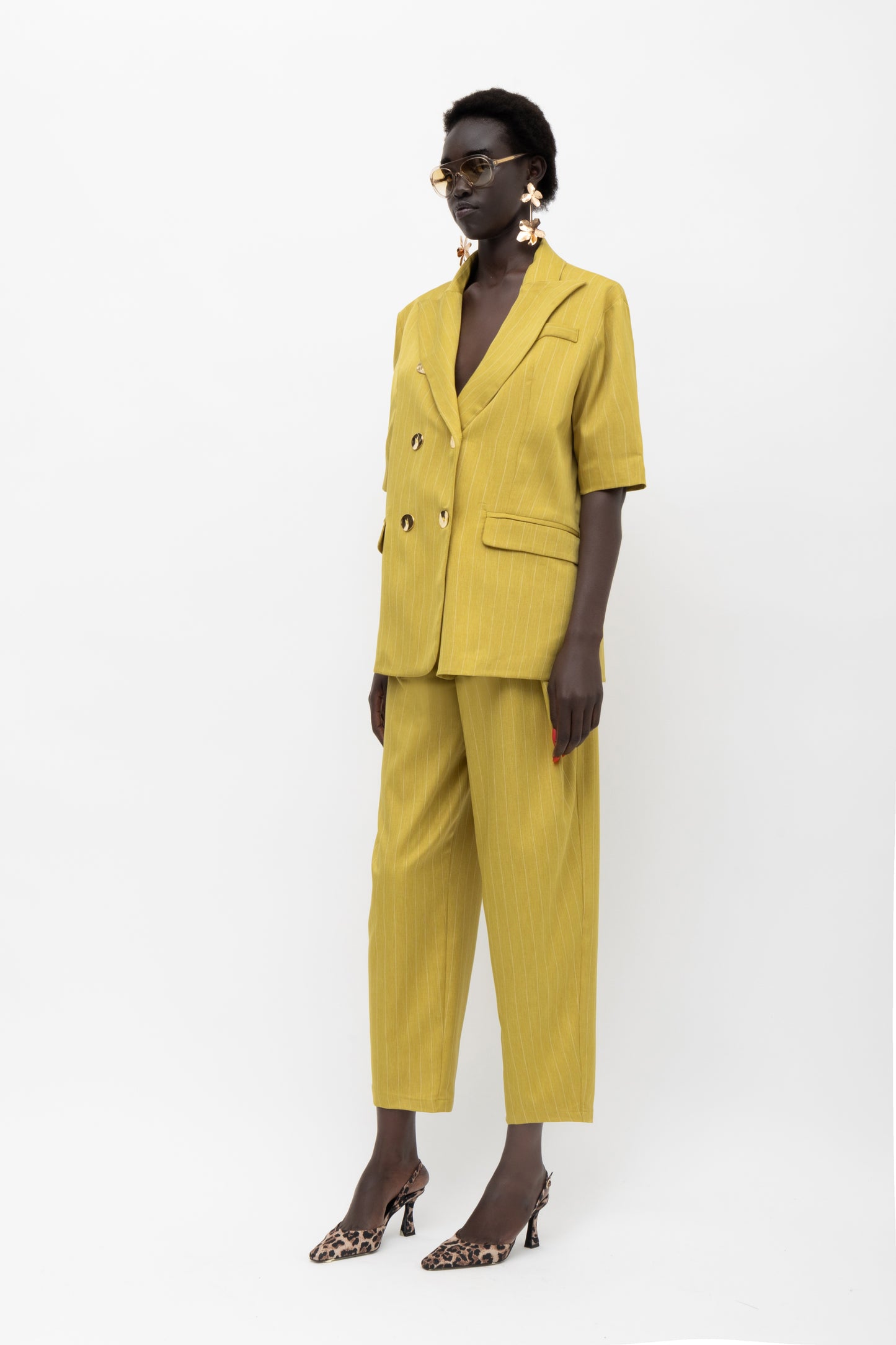 MALLORY KIBOKO LIME BLAZER