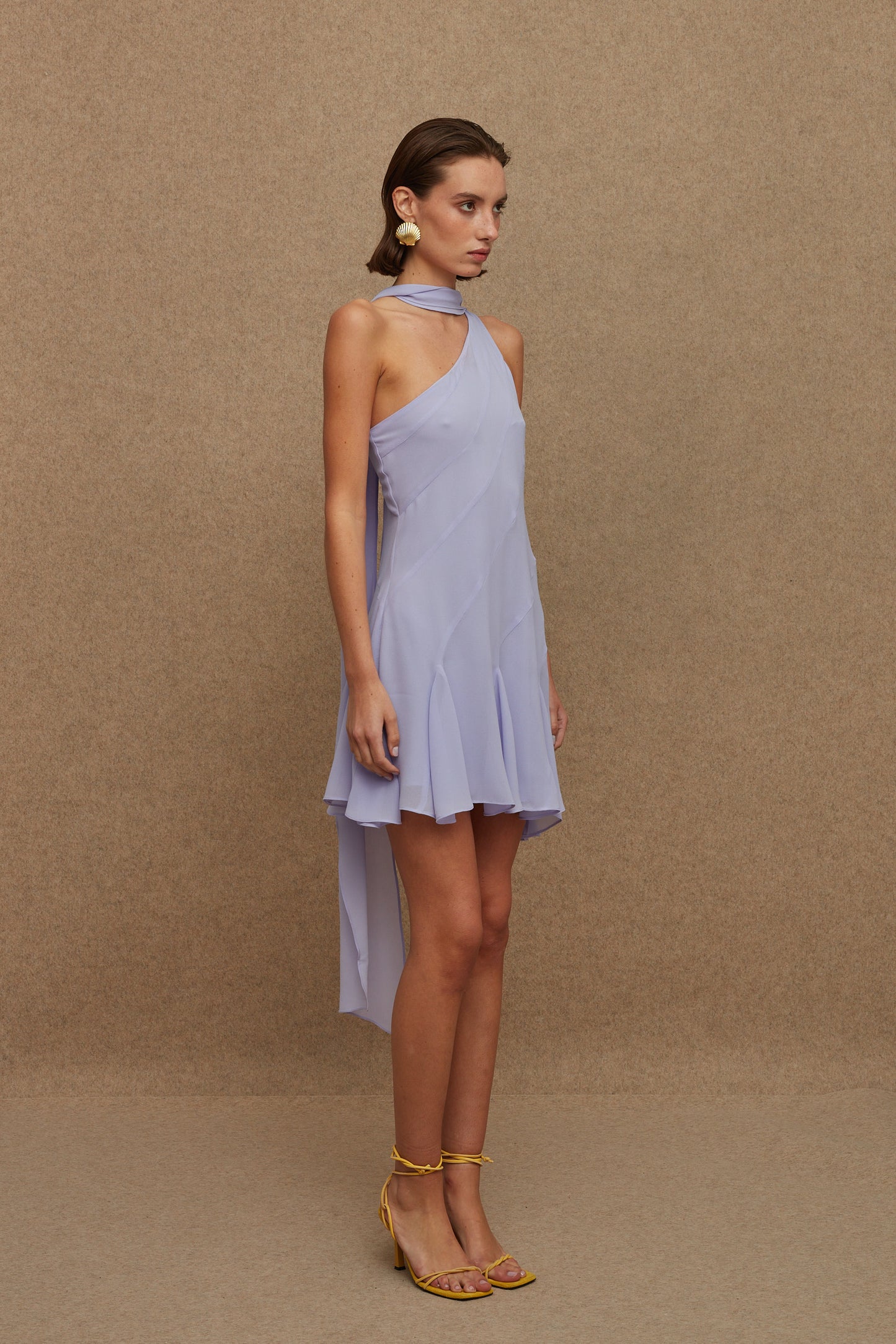 LA CHAINE KYLIE DRESS LILAC