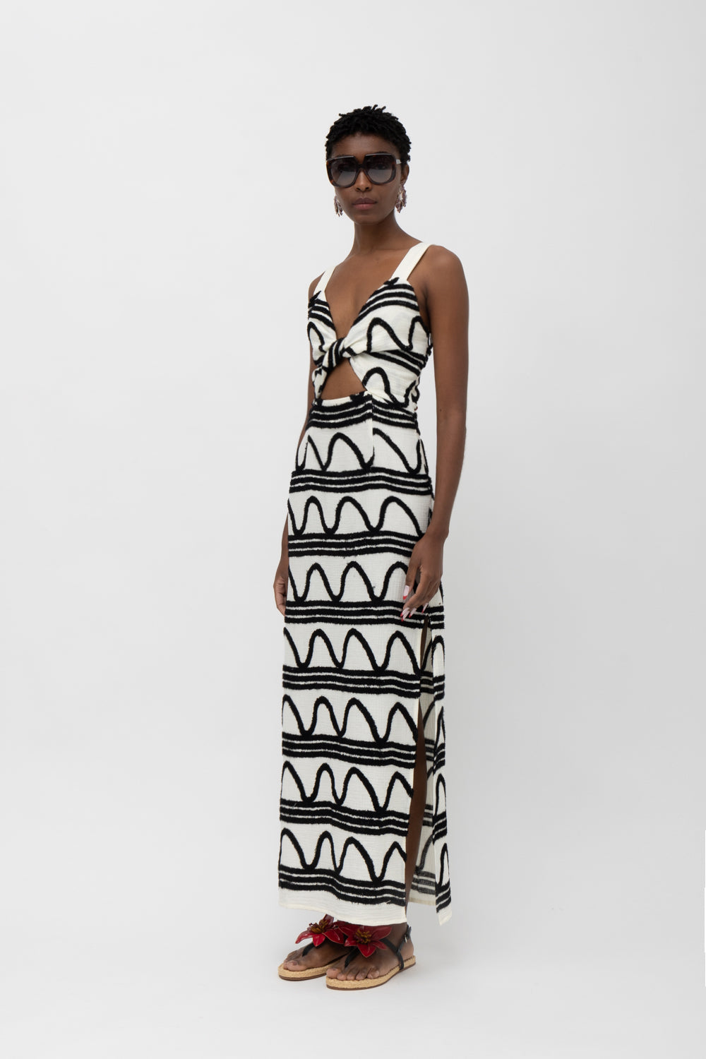 MALLORY KAYA B&W DRESS