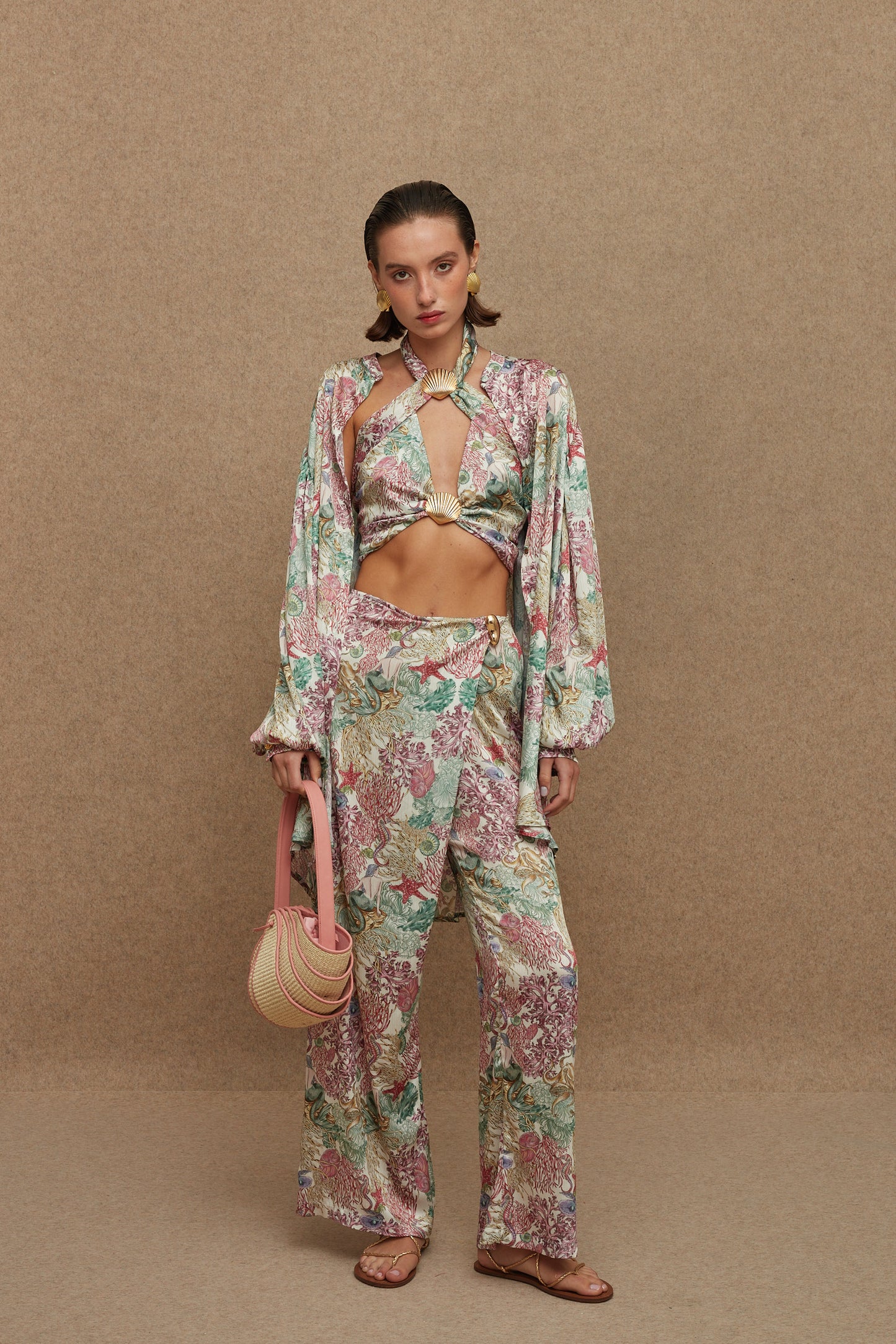 LA CHAINE THE PEARL BUSTIER MERMAID