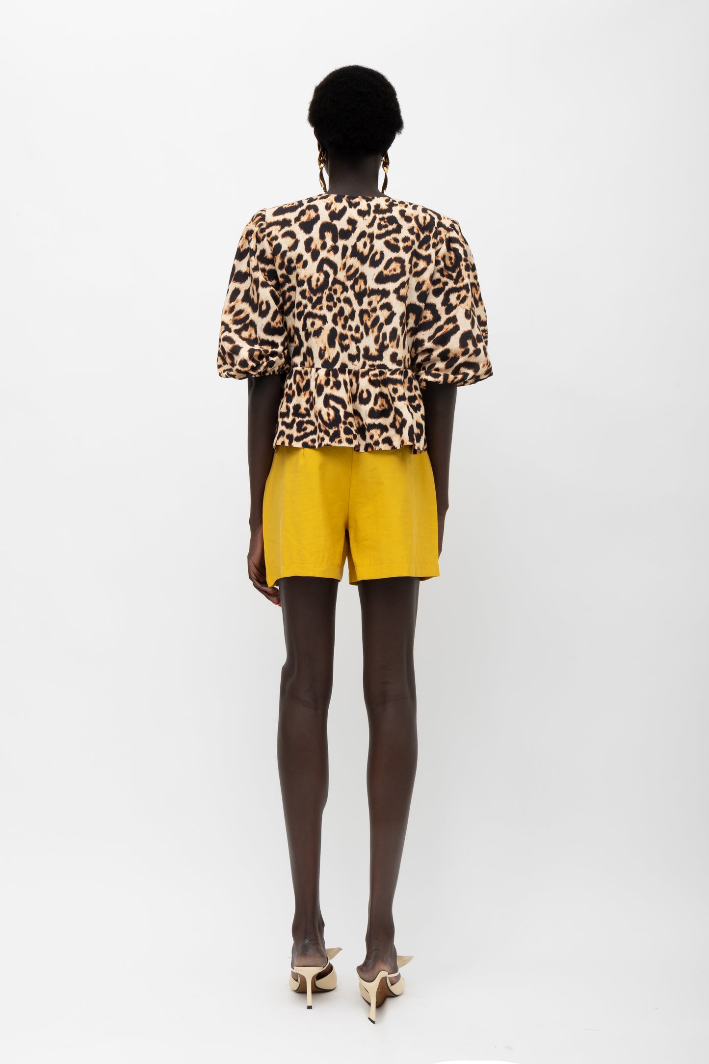 MALLORY LUANDA YELLOW SHORTS