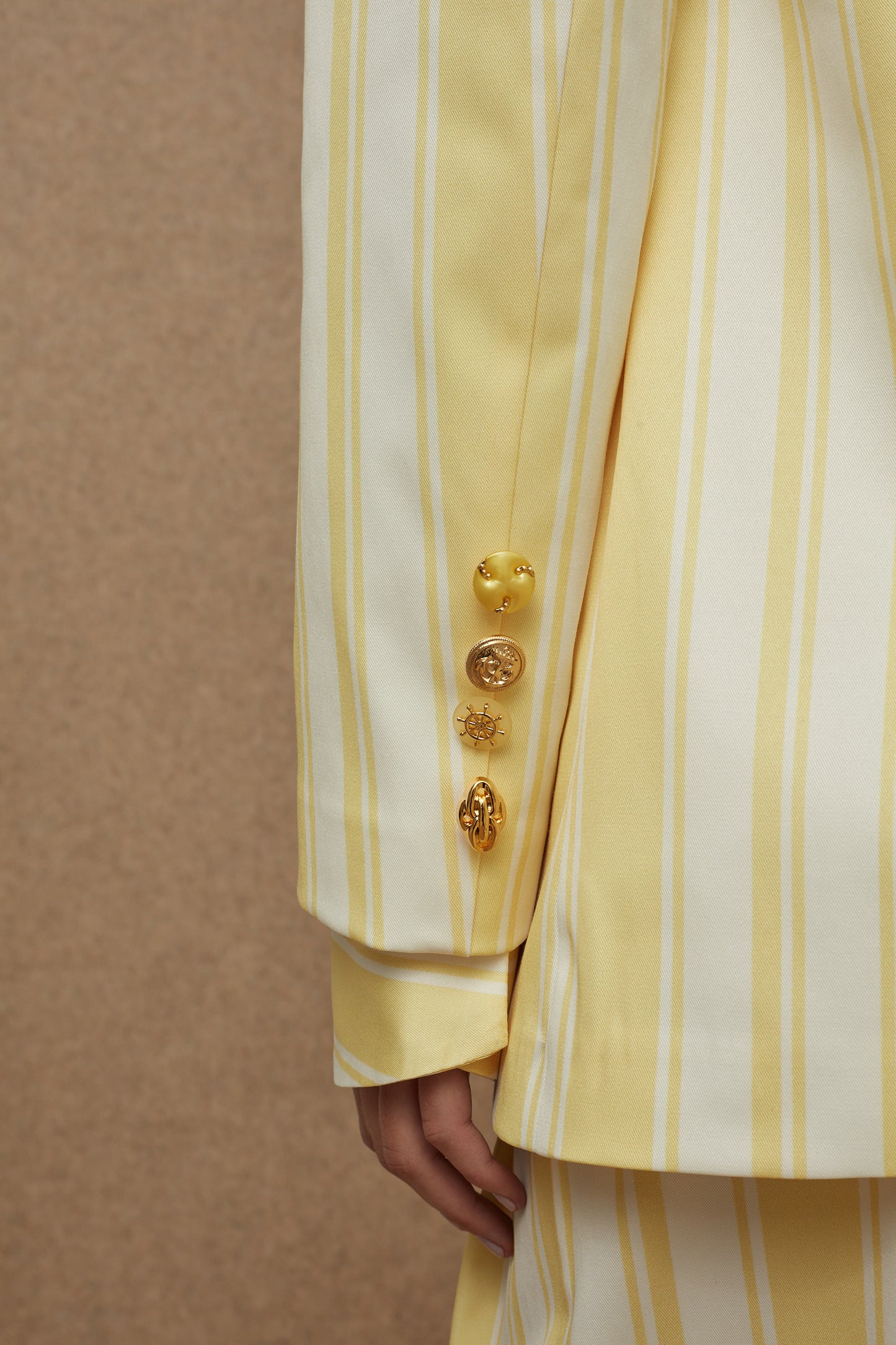 LA CHAINE KARMA BLAZER YELLOW
