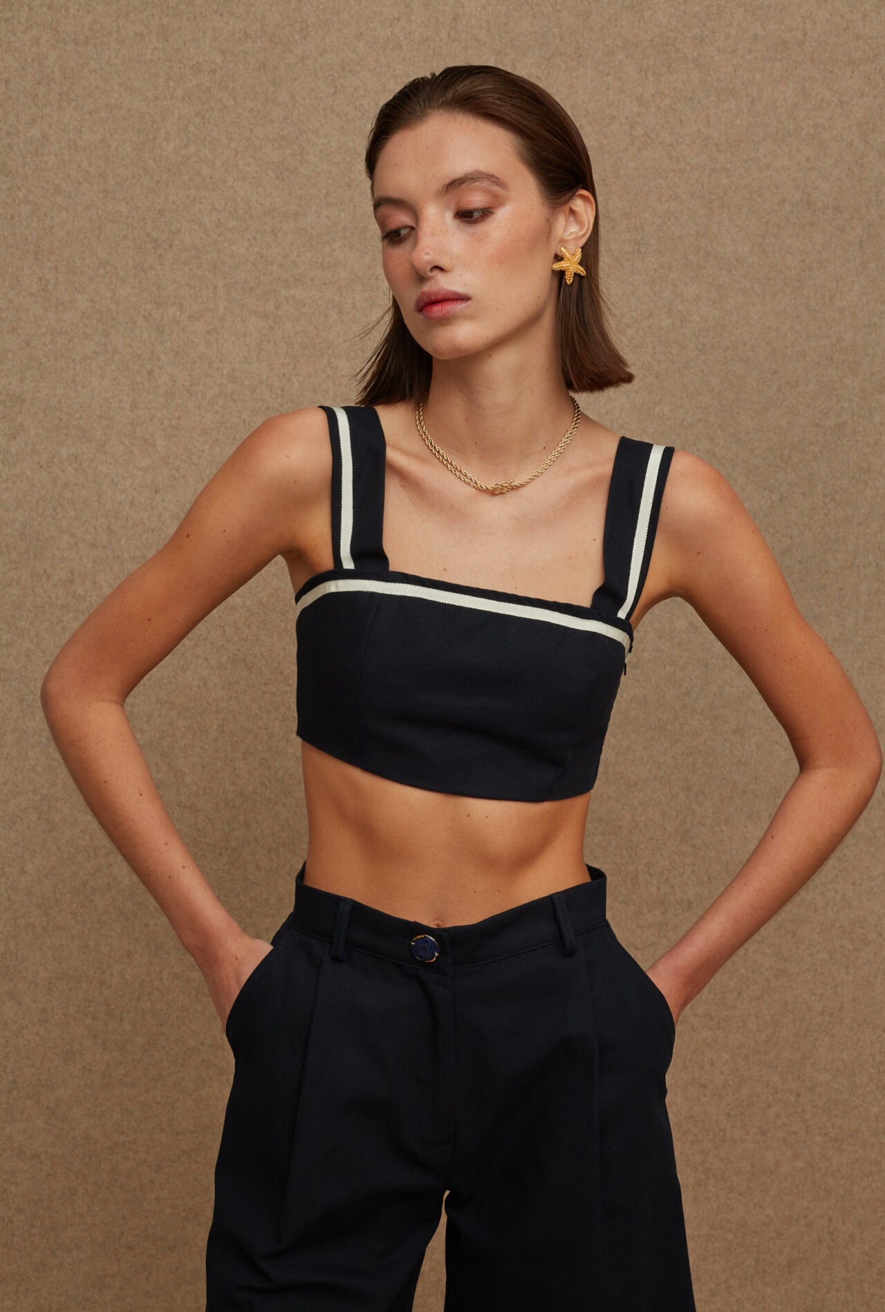 LA CHAINE PARELTHON SHORT BLUE