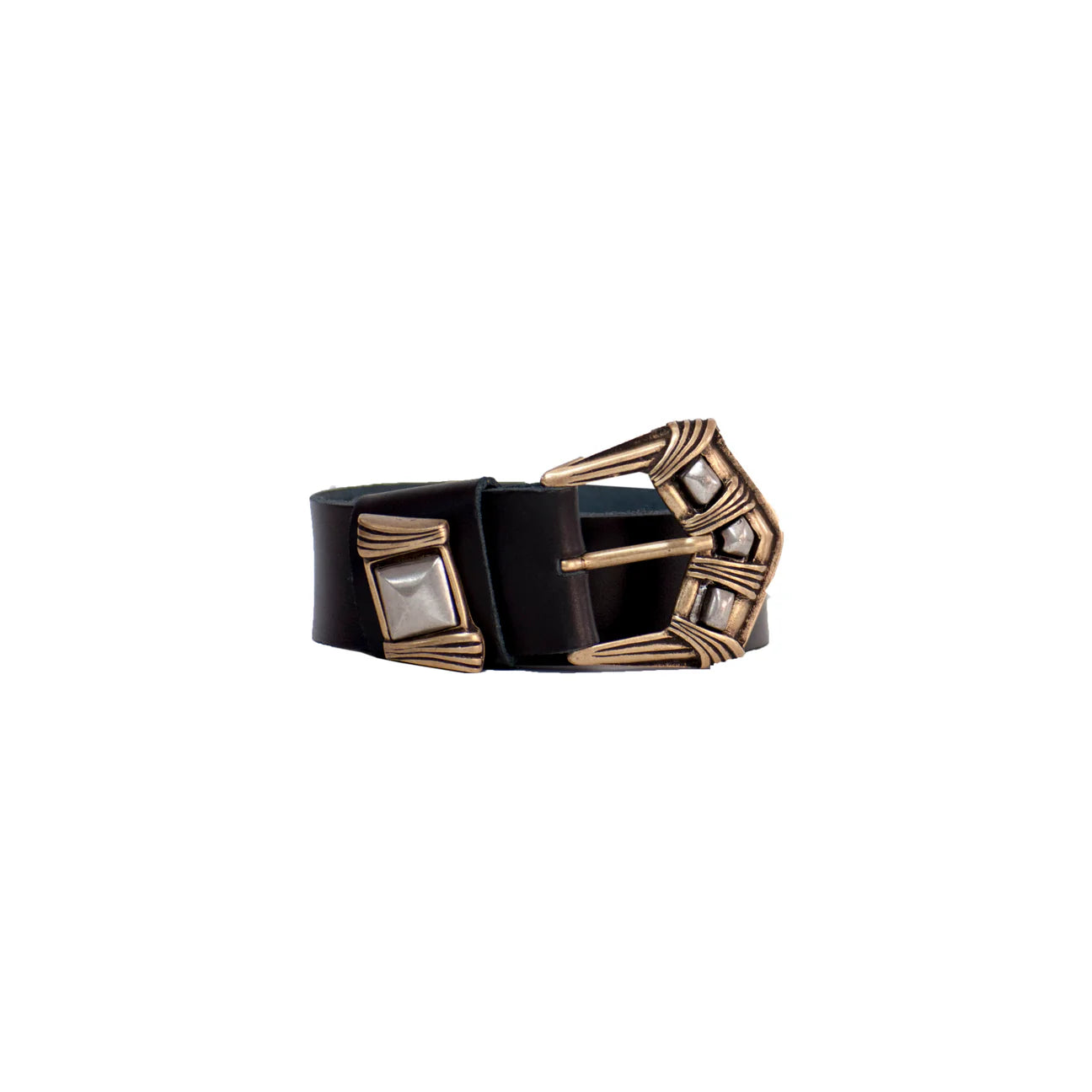 BONENDIS VALERIA LEATHER BELT BLACK