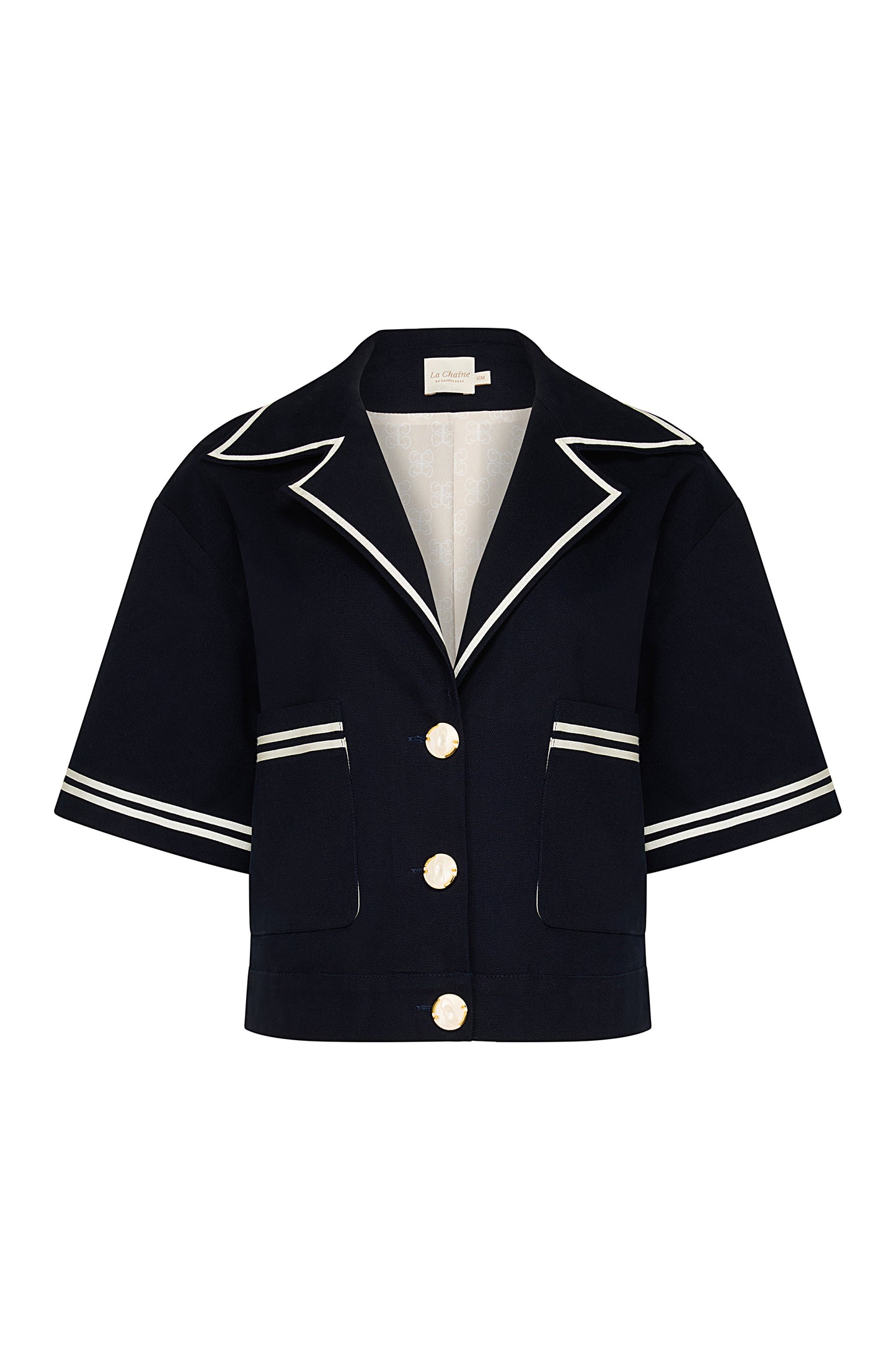 LA CHAINE PARELTHON BLAZER NAVY BLUE