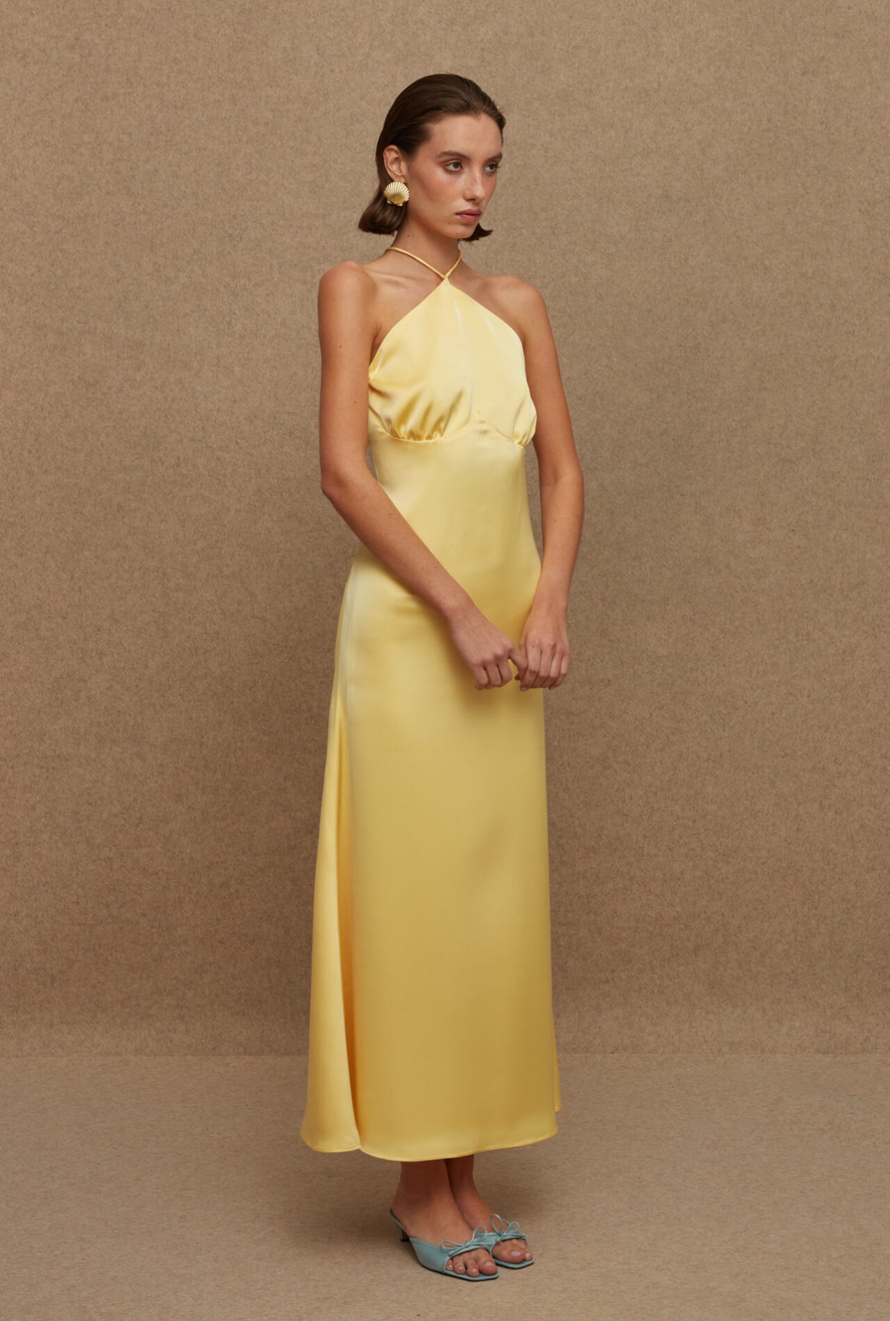 LA CHAINE EXOTIC DRESS LIGHT YELLOW