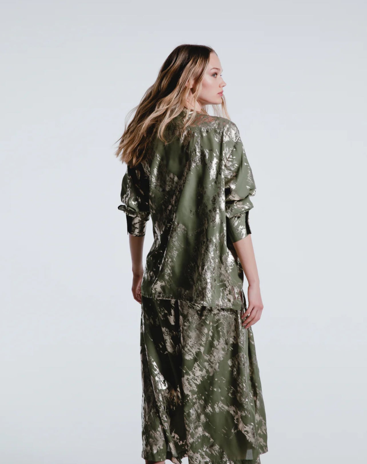 ADAHI SHIRT GREEN THE JERKINS