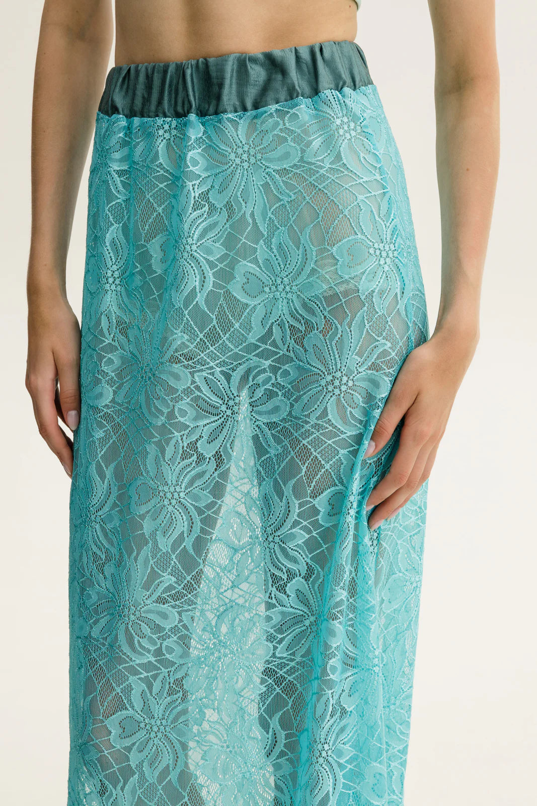 MAKYA SKIRT AQUA BLUE THE JERKINS