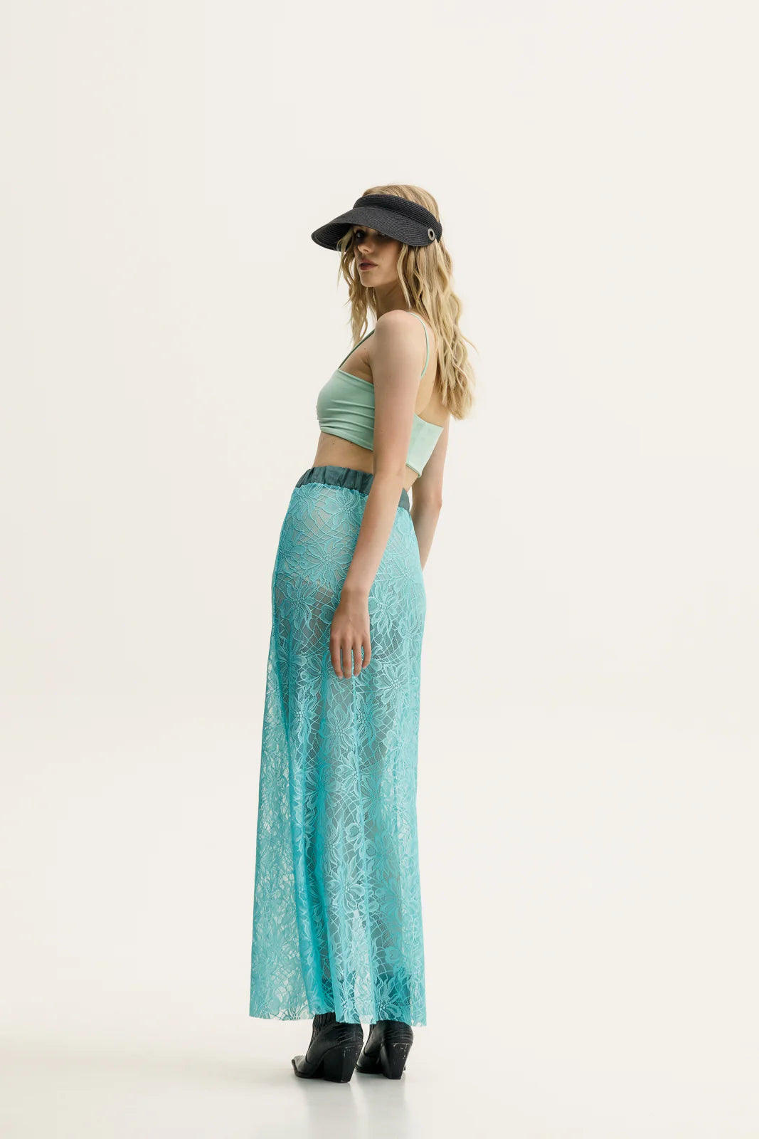MAKYA SKIRT AQUA BLUE THE JERKINS
