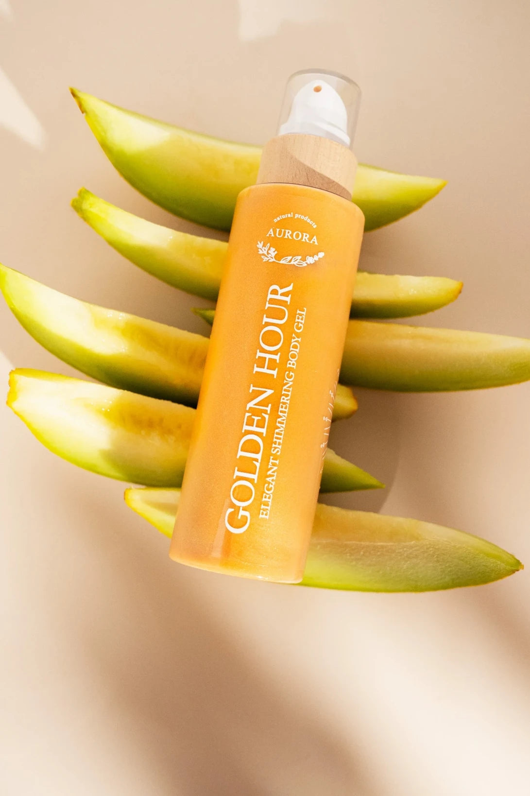 GOLDEN HOUR SHIMMERING BODY GEL, 250 ML AURORA