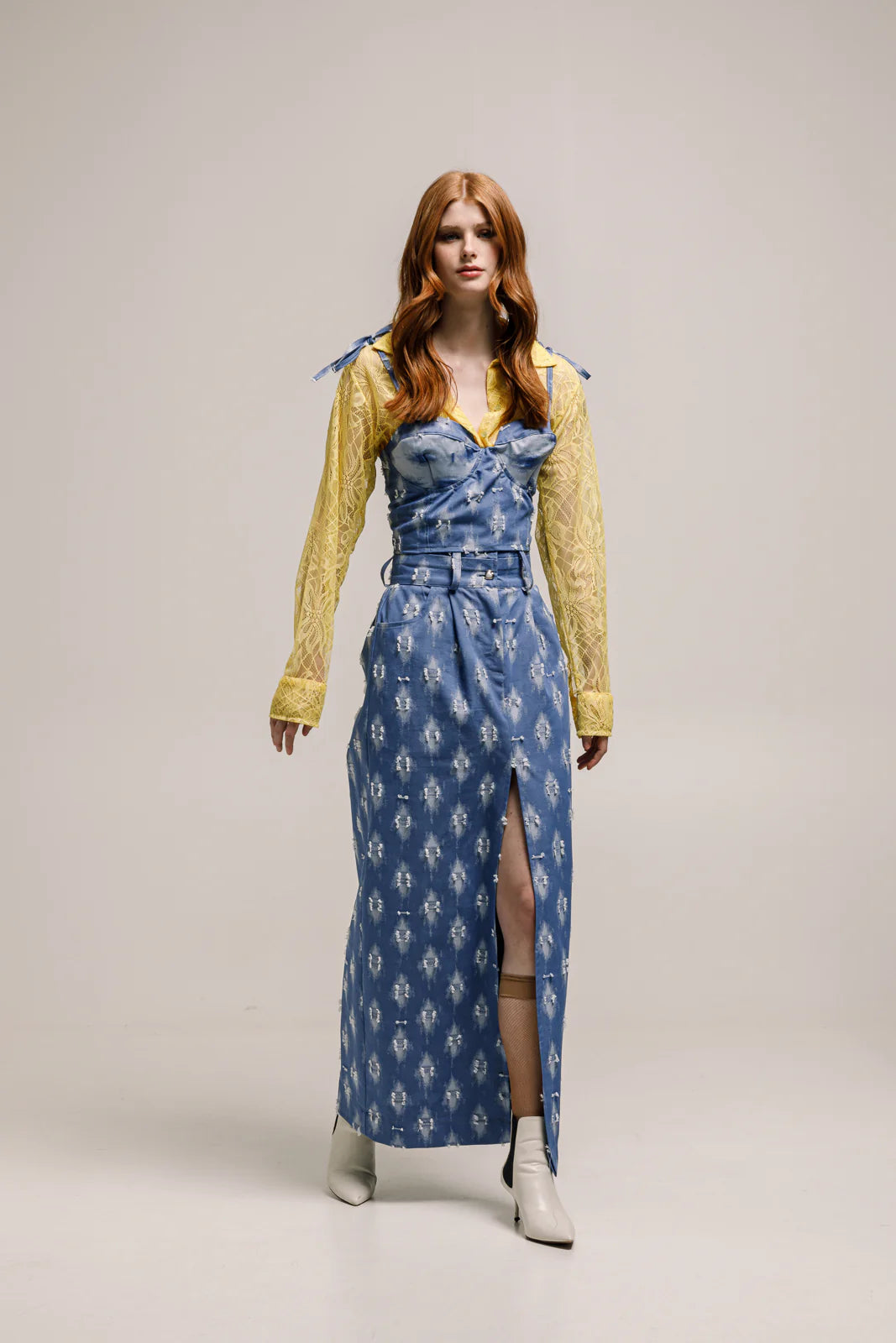 BAHIA DENIM CORSET BLUE