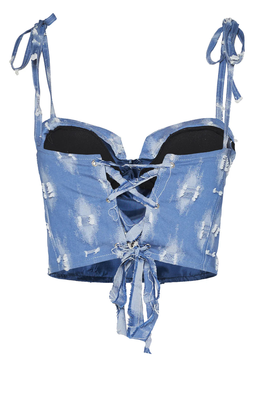 BAHIA DENIM CORSET BLUE