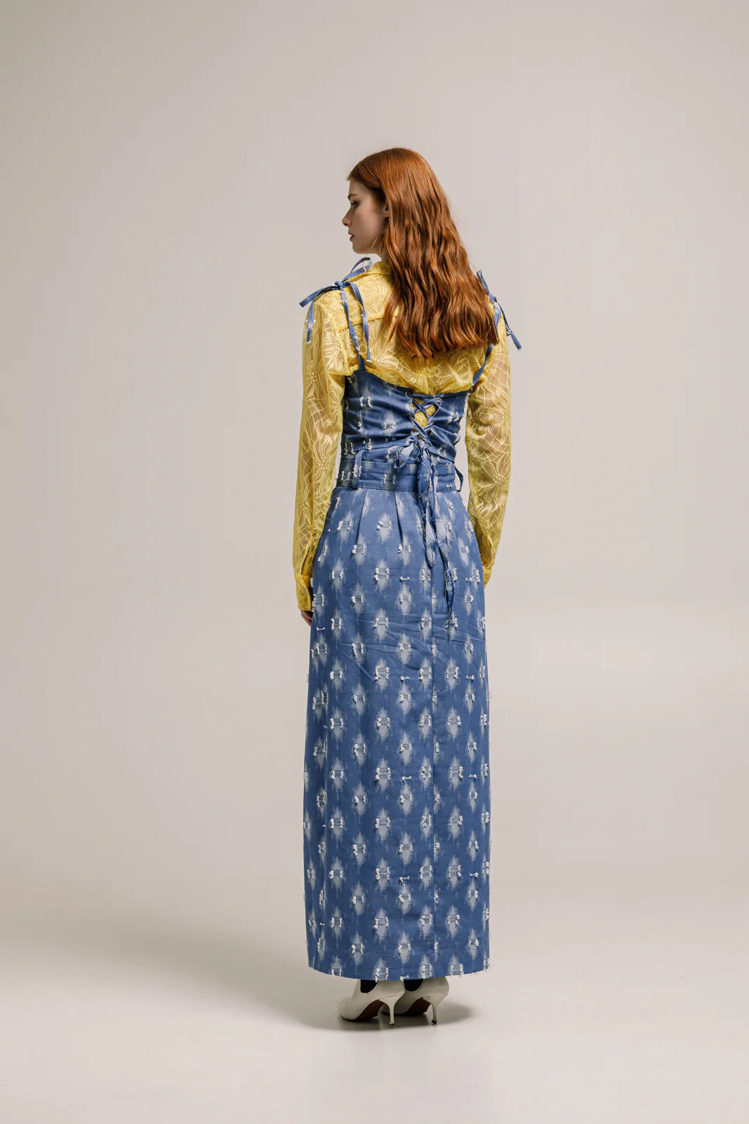BAHIA DENIM CORSET BLUE