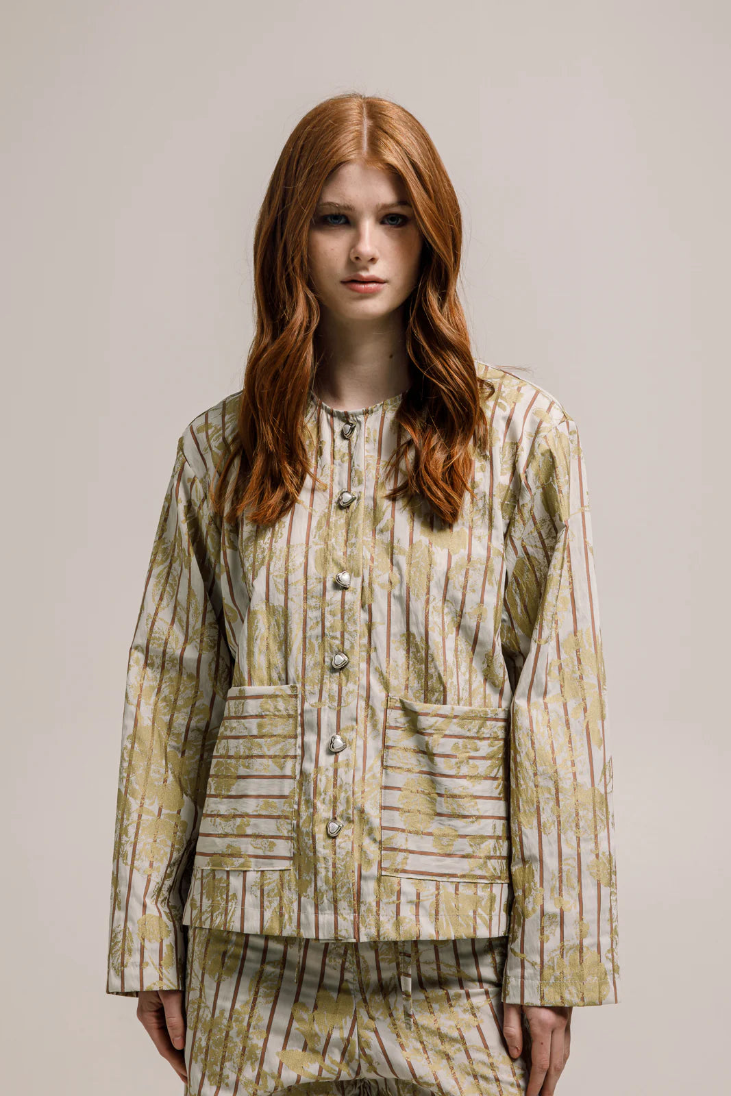 ACHACK SHIRT PRINTED RUST