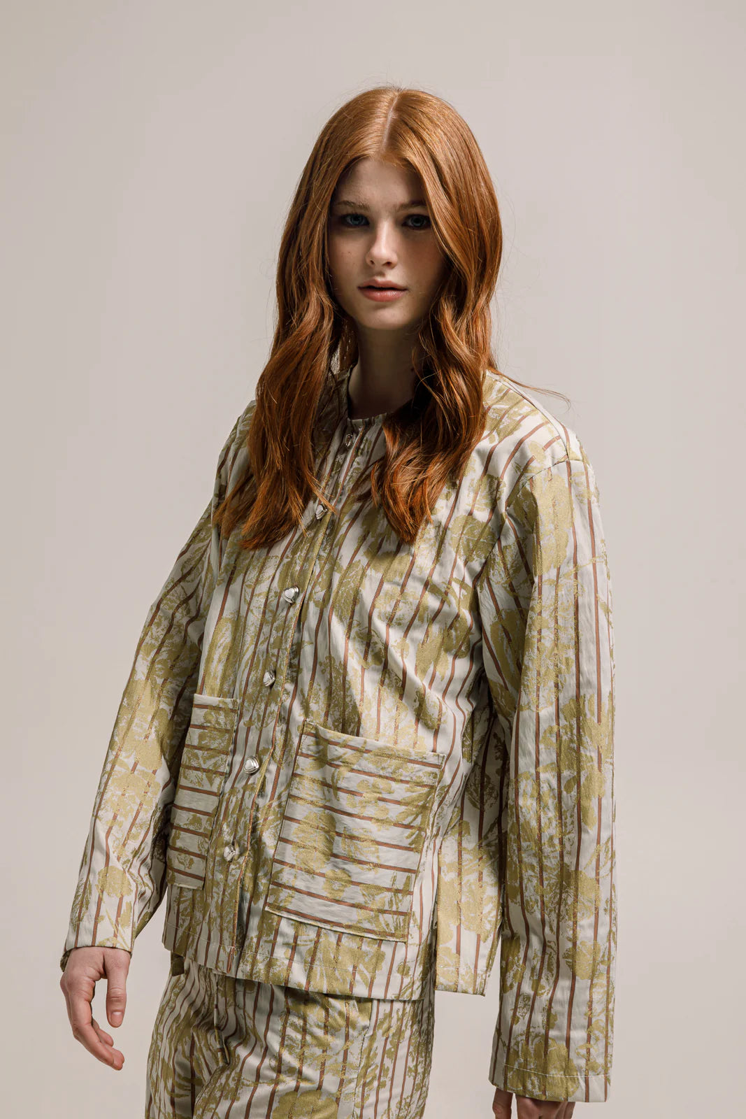 ACHACK SHIRT PRINTED RUST
