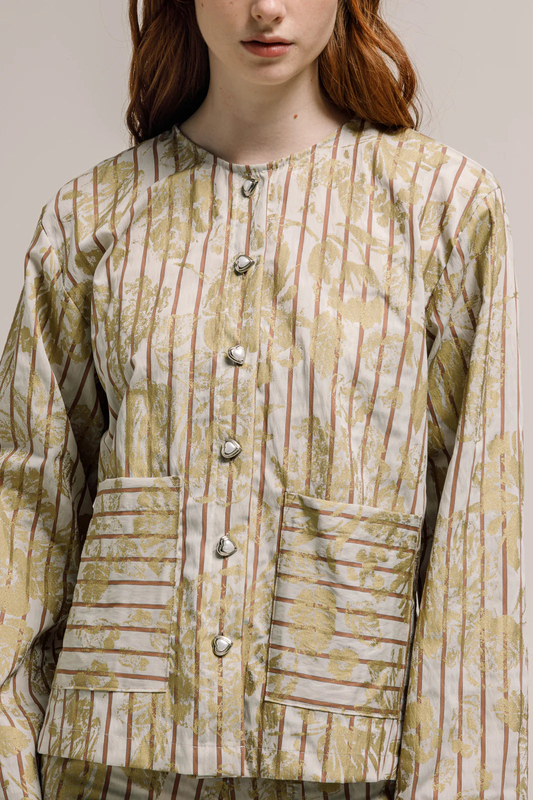 ACHACK SHIRT PRINTED RUST
