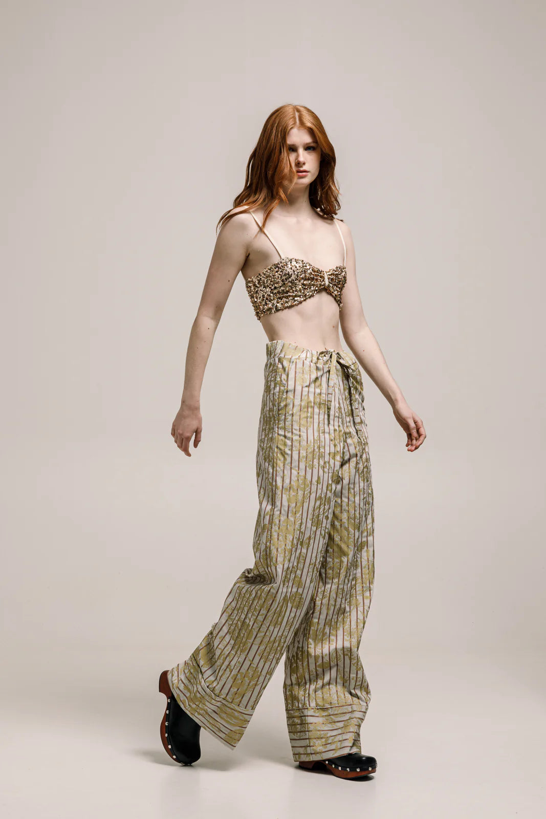 ACHACK PANTS PRINTED RUST