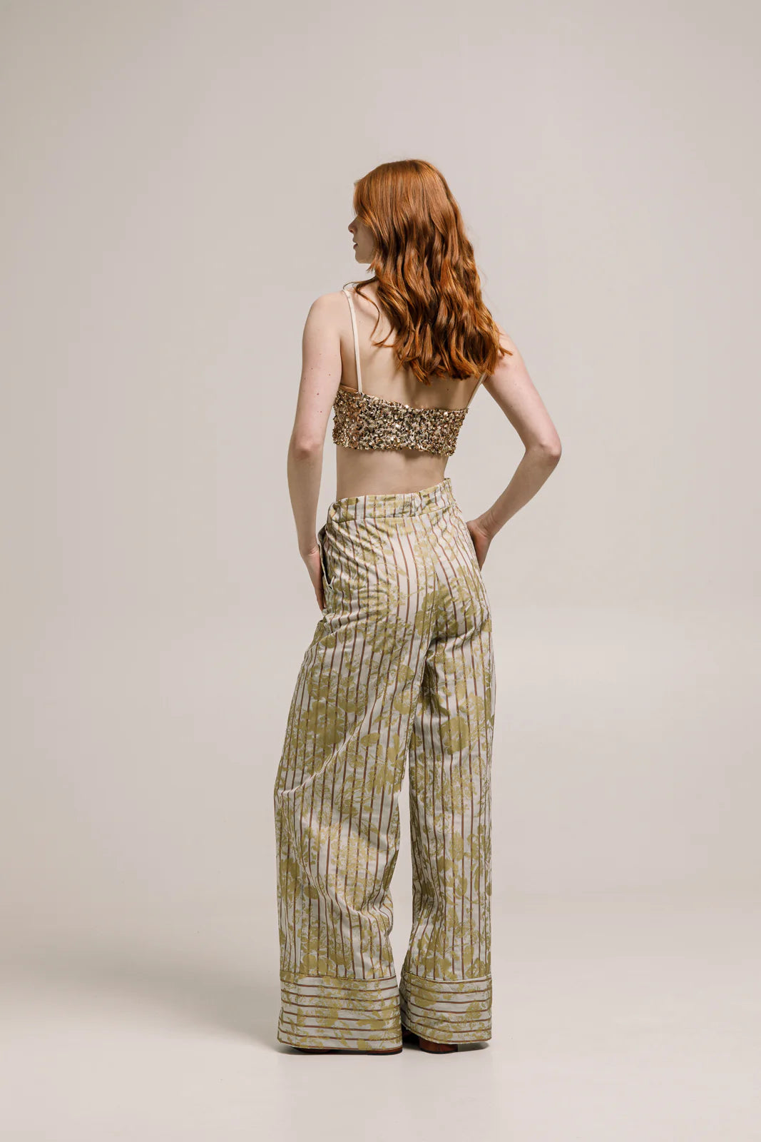 ACHACK PANTS PRINTED RUST