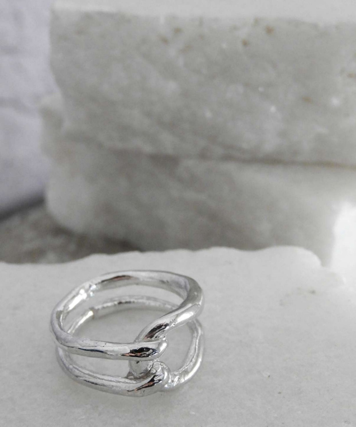 KNOT RING 925 SILVER BY INANIMA