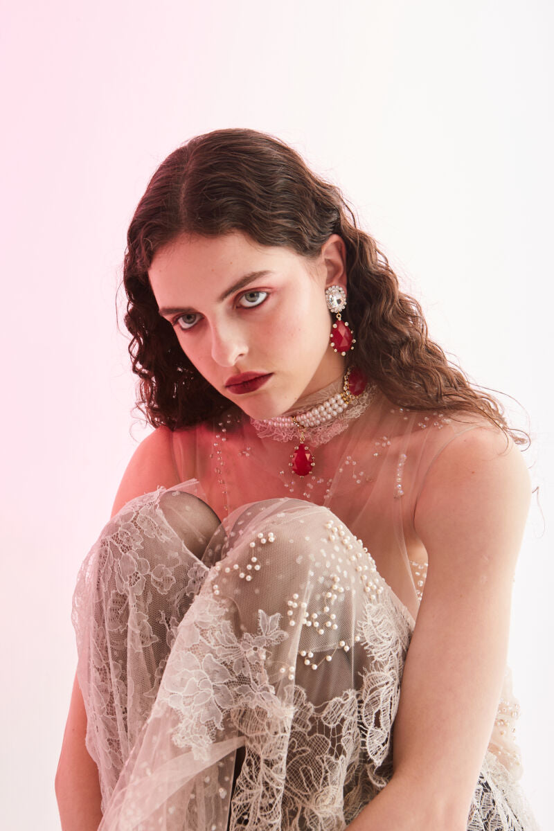 DESPERATE DESIGN CELESTINE CHOKER NECKLACE LIMITED EDITION